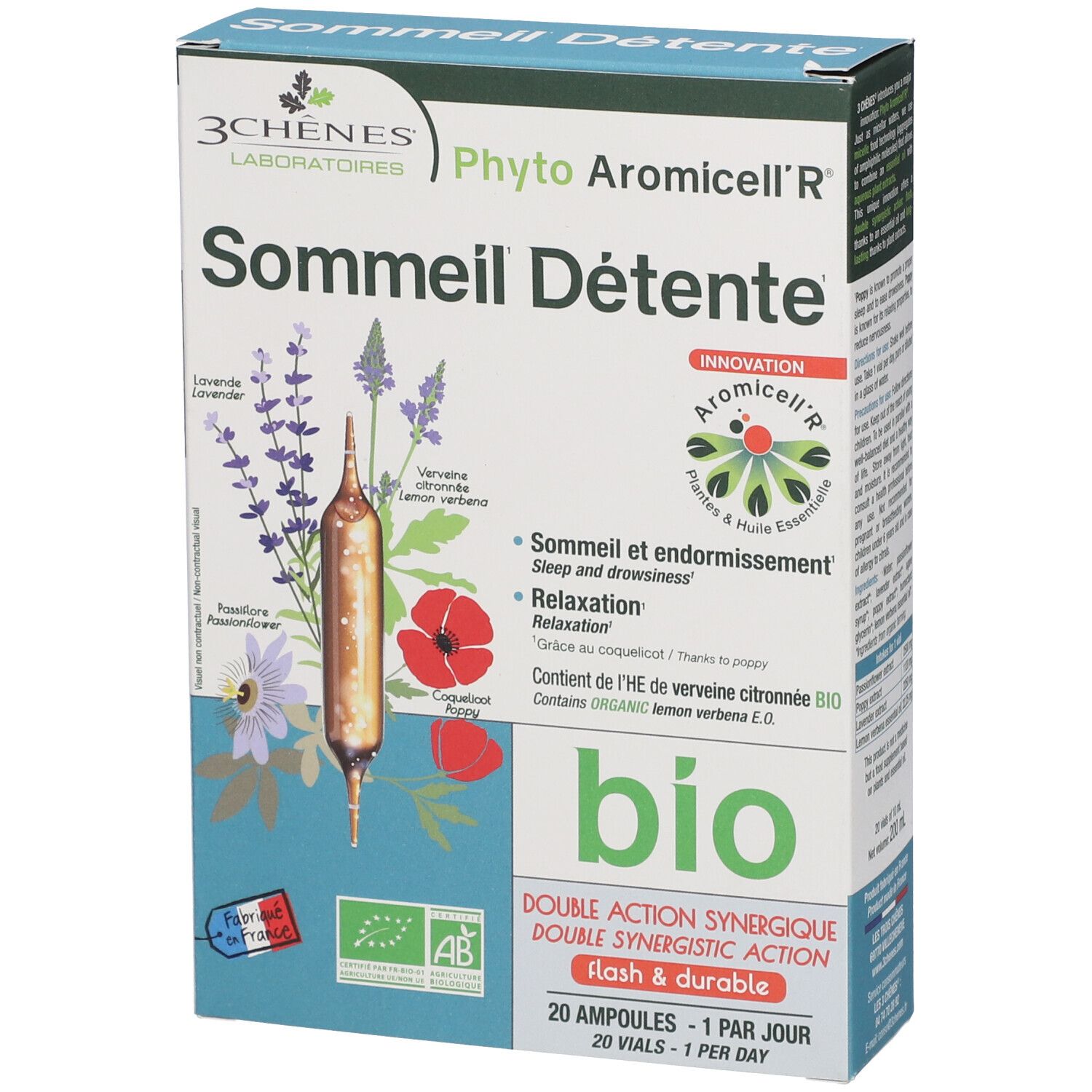 3 Chênes Phyto Aromicell’R Sommeil Détente 200 ml Solution Orale