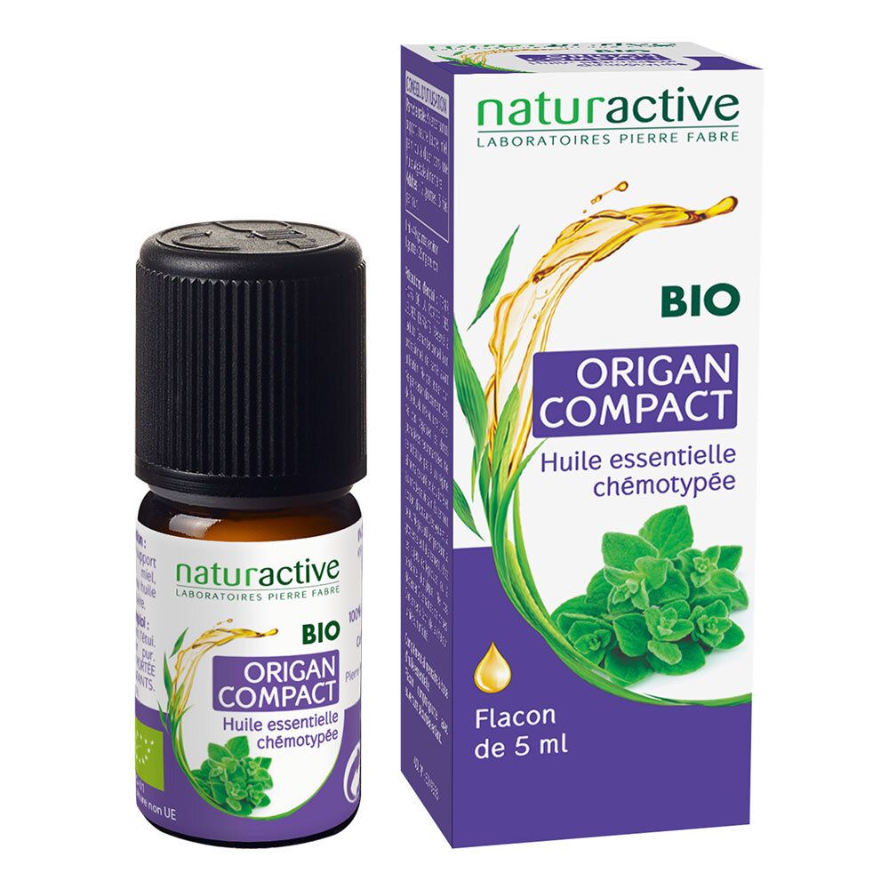 naturactive Origan compact Huile essentielle BIO 5 ml Huile