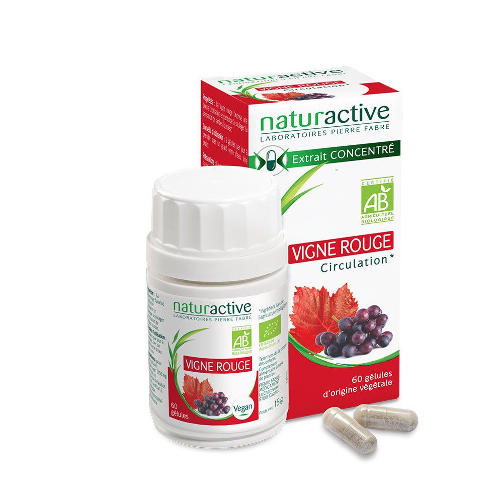 Naturactive Vigne Rouge Bio Capsule(S) 60 Pc(S)