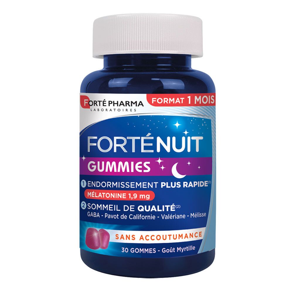 Forté Pharma Nuit Gummies 30 Pc(S) Enfants