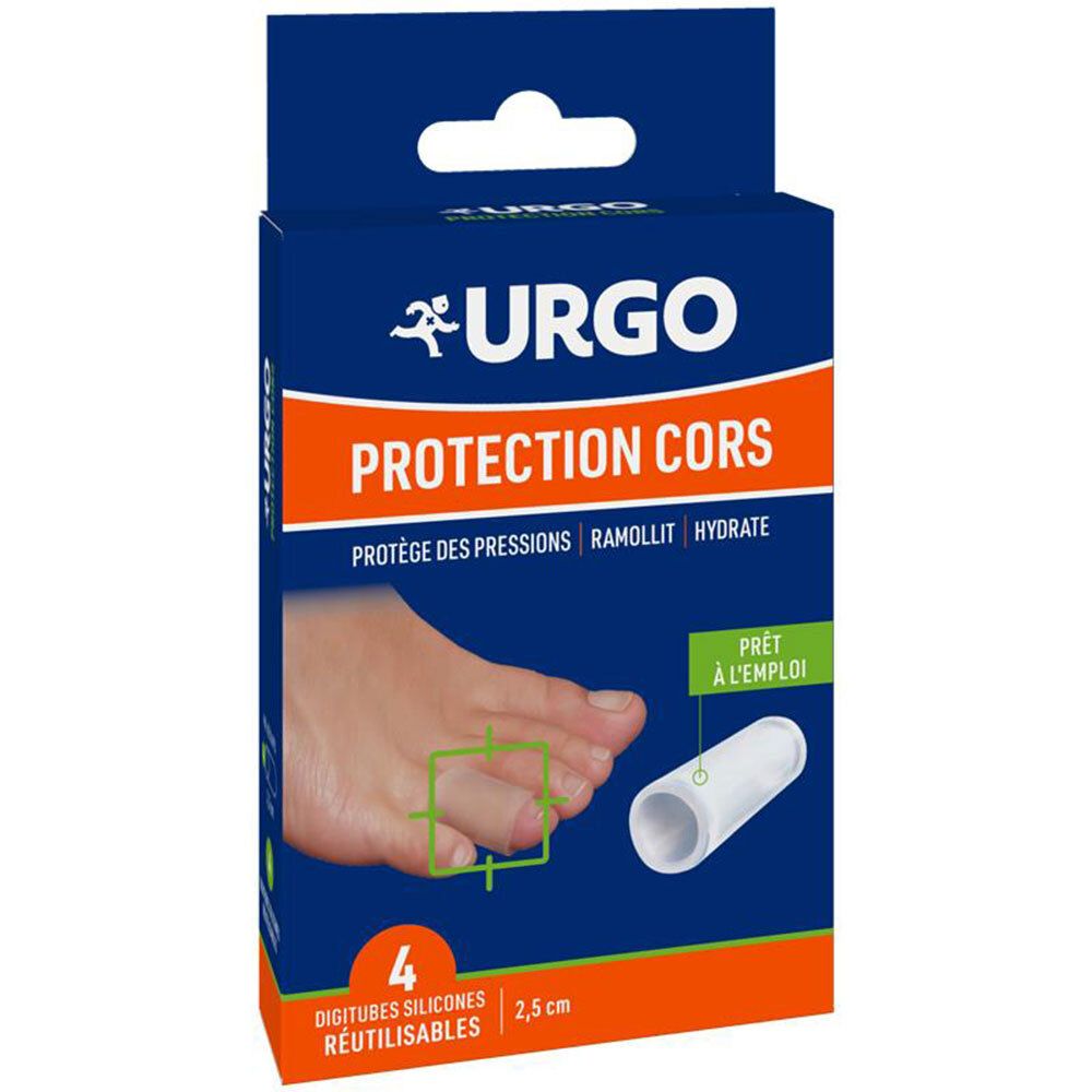 URGO Protection cors Digitubes prêt à l'emploi 2,5 cm 4 pc(s) Bandage(S)