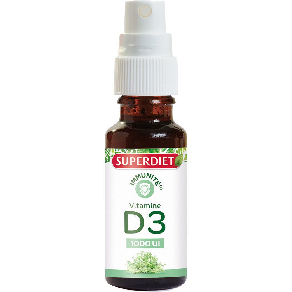 Superdiet Spray Buccal Vitamine D3 20 ml Spray