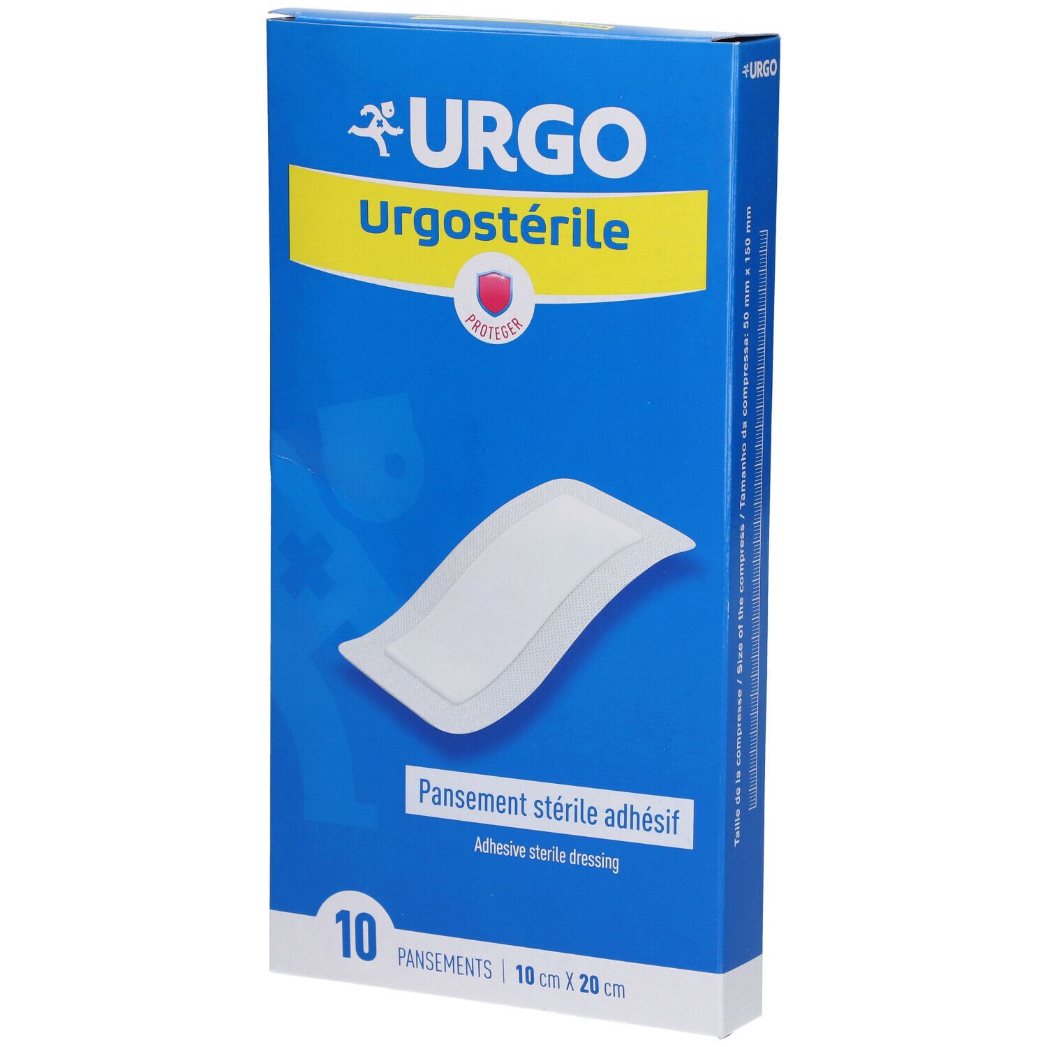 Urgo Urgostérile Pansement Adhésif Stérile 10 Cm X 20 Pansement(S) Pc(S)