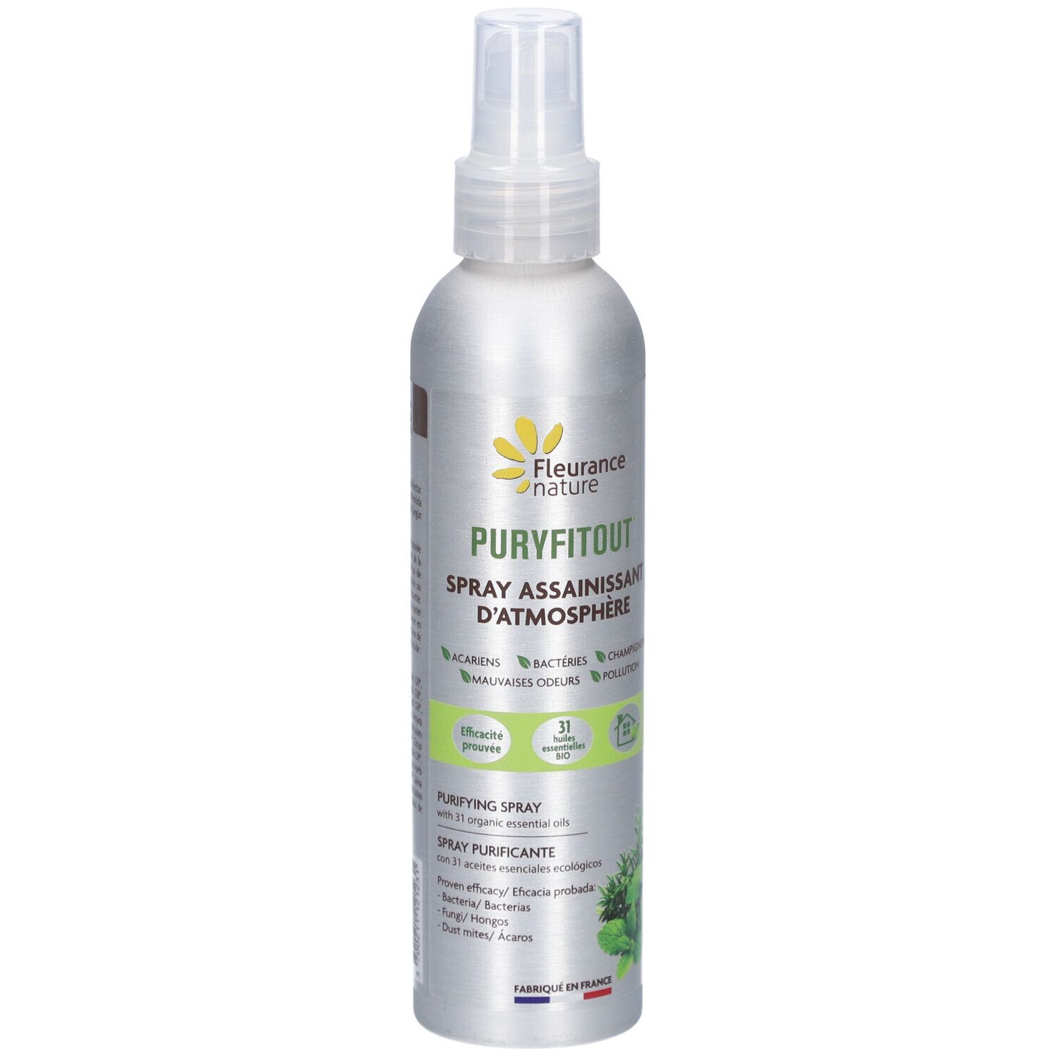 Fleurance Nature Puryfitout Spray Assainissant 200 Ml - Image 1
