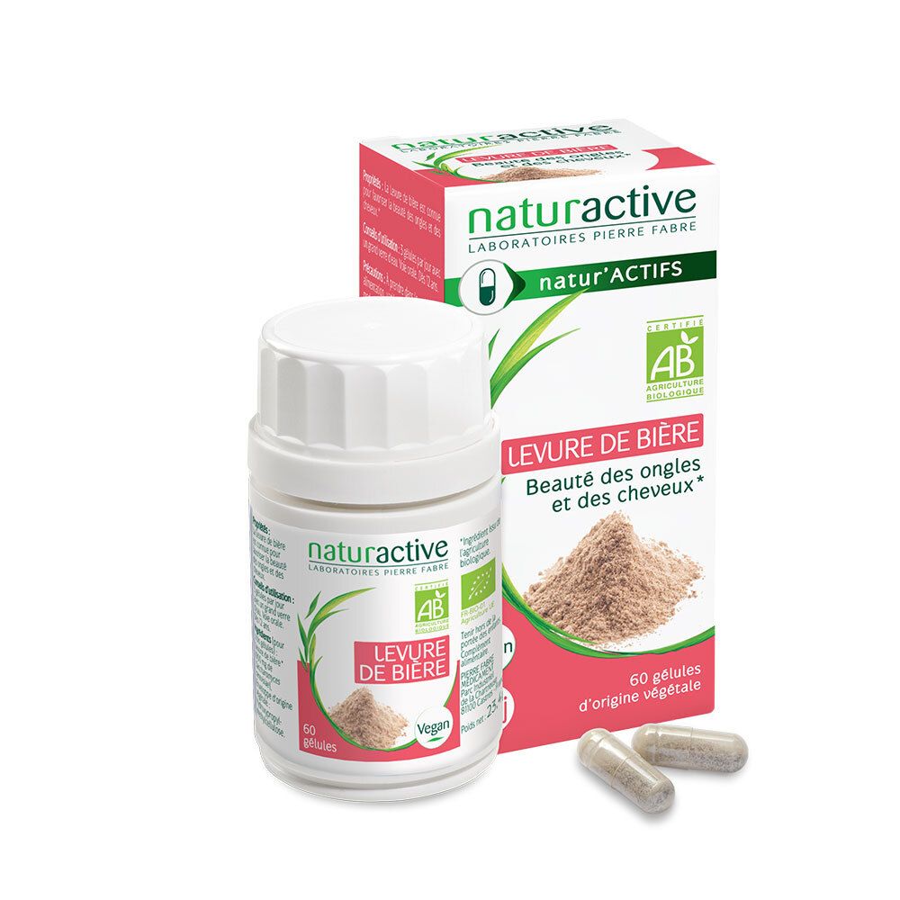 Naturactive Levure de Bière BIO 60 pc(s) Capsule(S)