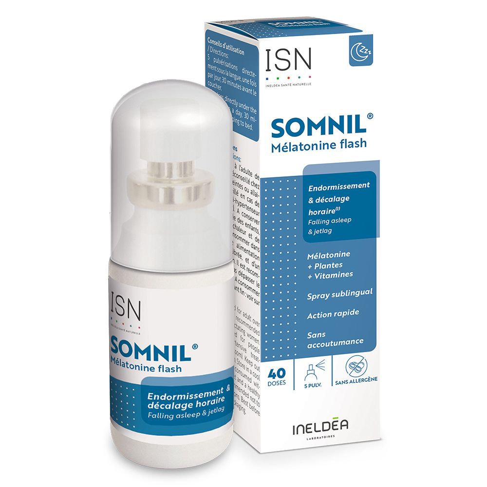 INELDEA SOMNIL MELATONINE FLASH SPRAY 20ML - Image 3