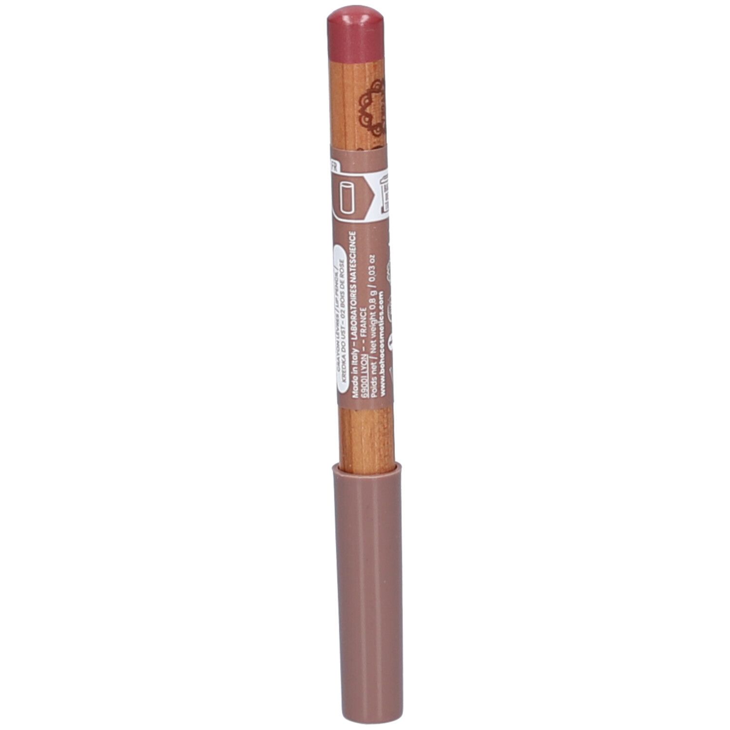 Boho Green Crayon À Lèvres 02 Bois De Rose Stick(S) 1 G