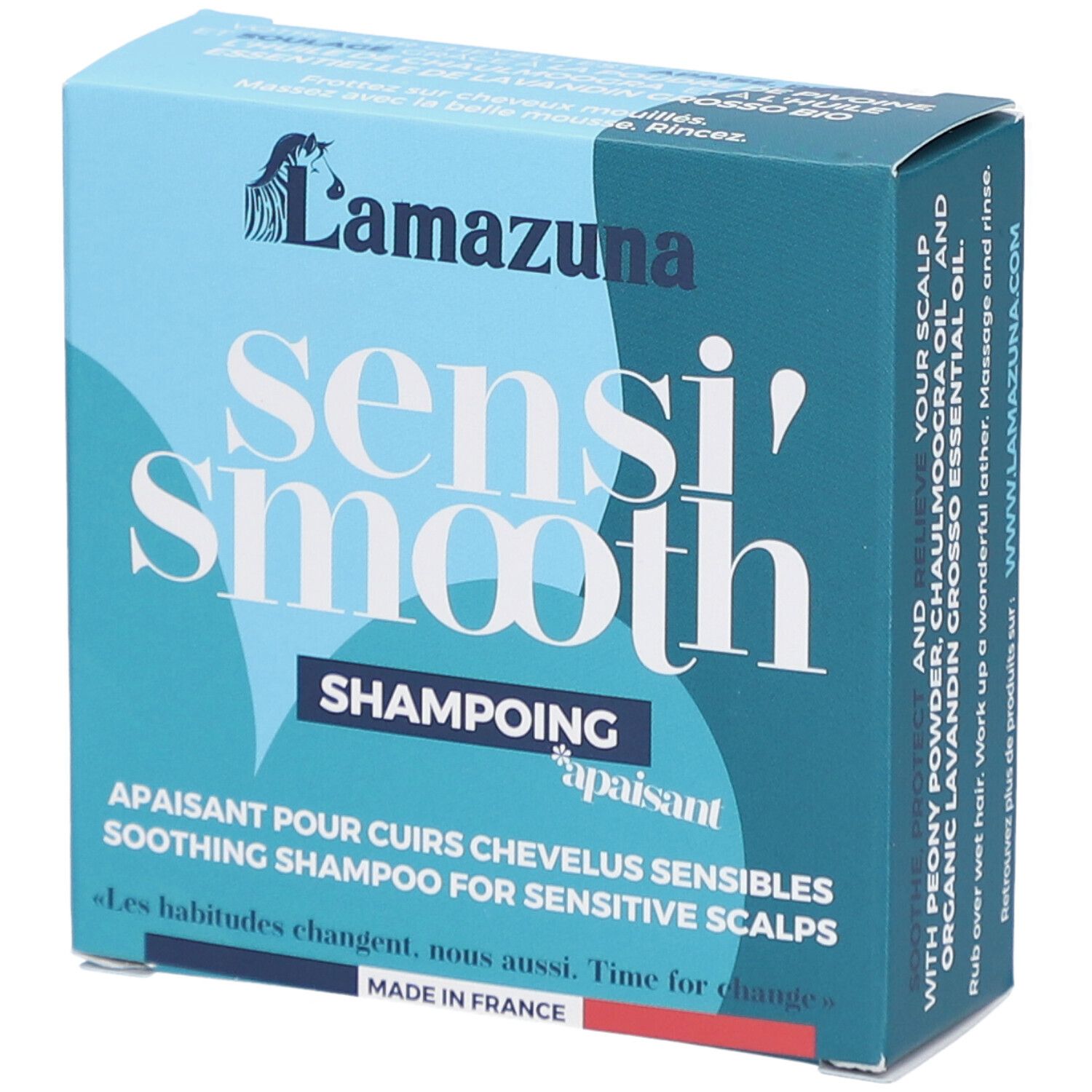 Lamazuna Sensi Smooth Shampoing Solide Shampooing 70 G