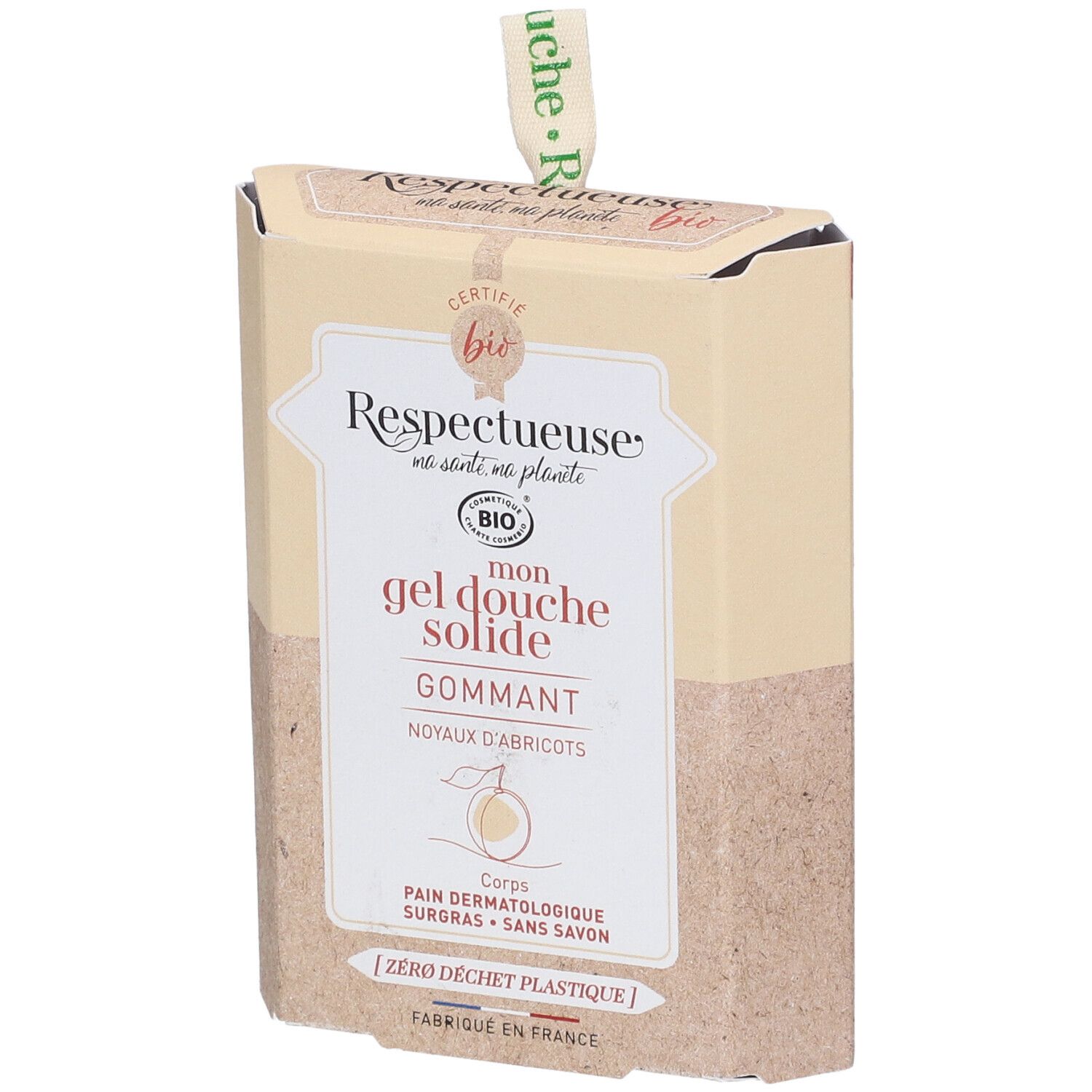 Respectueuse Mon Gel Douche Solide Gommant Bio Douche 75 G Nourrisson - Image 1