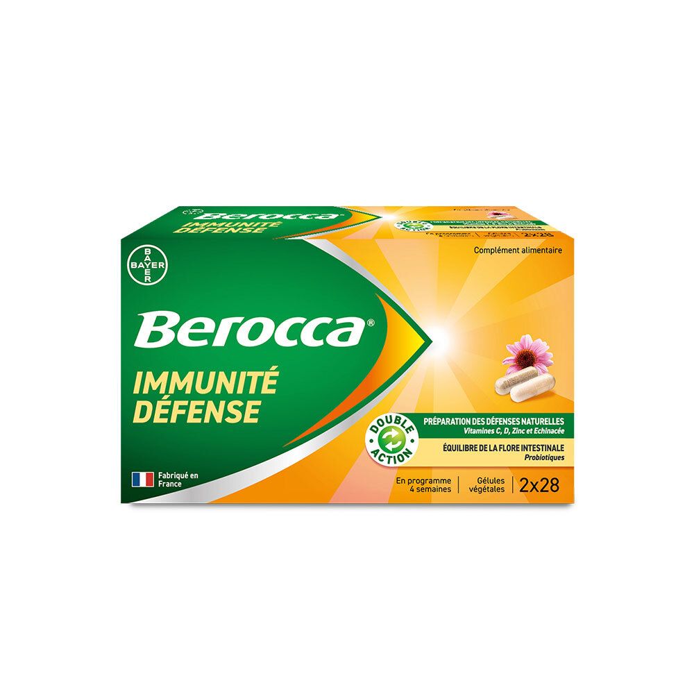 Berocca Immunité Défense Préparez Vos Défenses Naturelles Capsule(S) 56 Pc(S) Enfants