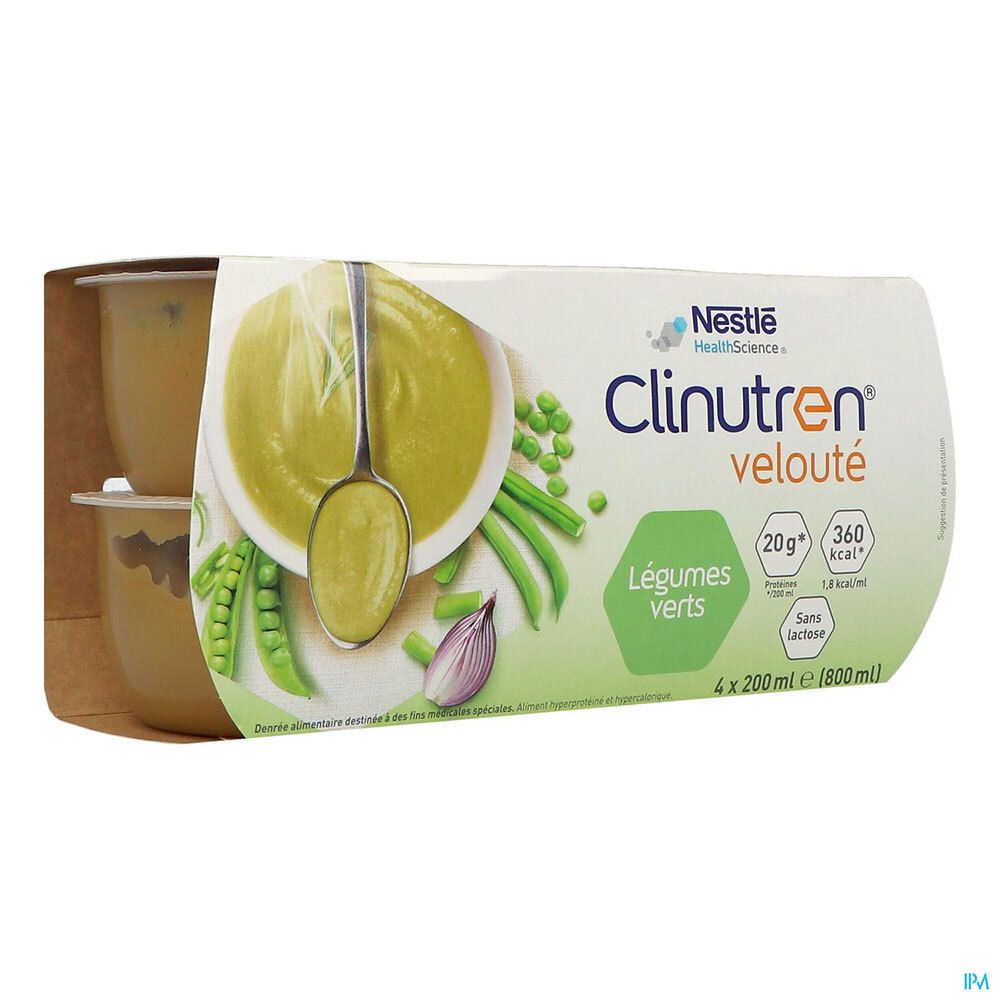 NESTLE Clinutren Velouté Légumes Verts 800 ml Aliment