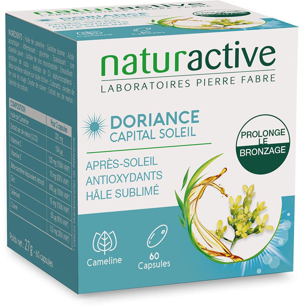 Naturactive Doriance Capital Soleil Capsule(S) 60 Pc(S)