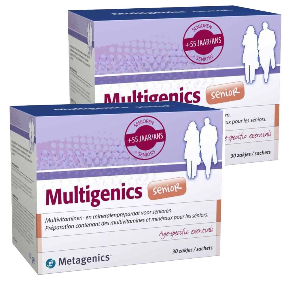 Multigenics Senior 2x30 pc(s) Sachet(S)