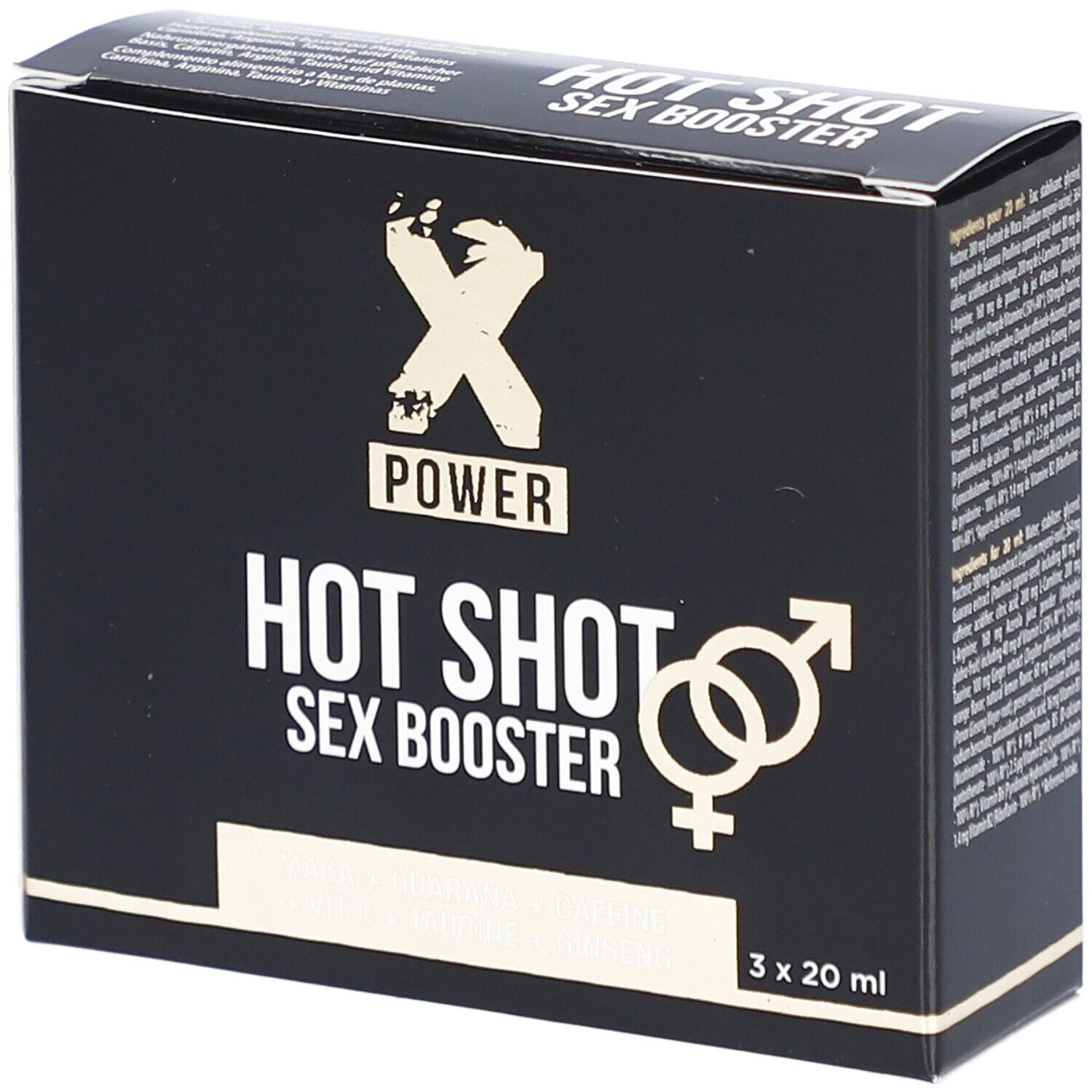 Xpower Labophyto Hot Shot Sex Booster (3 X 20 Ml) Ampoule(S) 3X20 Ml