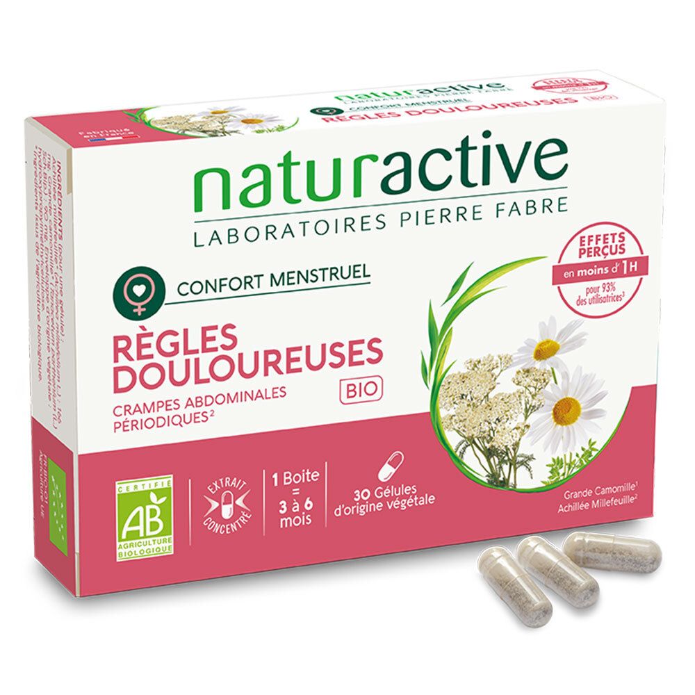 Naturactive Règles Douloureuses Bio Capsule(S) 30 Pc(S)