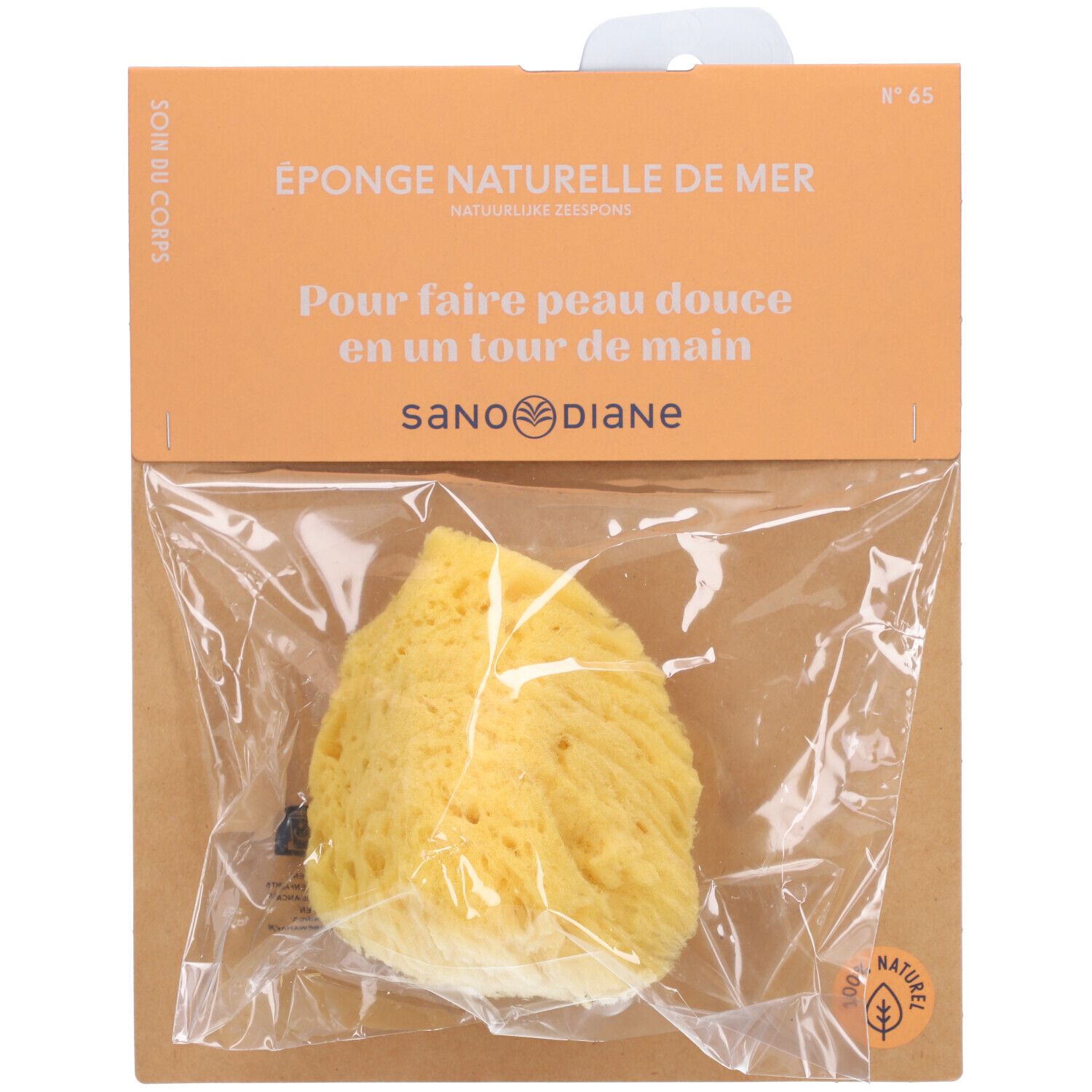 Sanodiane - Éponge Naturelle Visage 1 pc(s) Éponge(S)