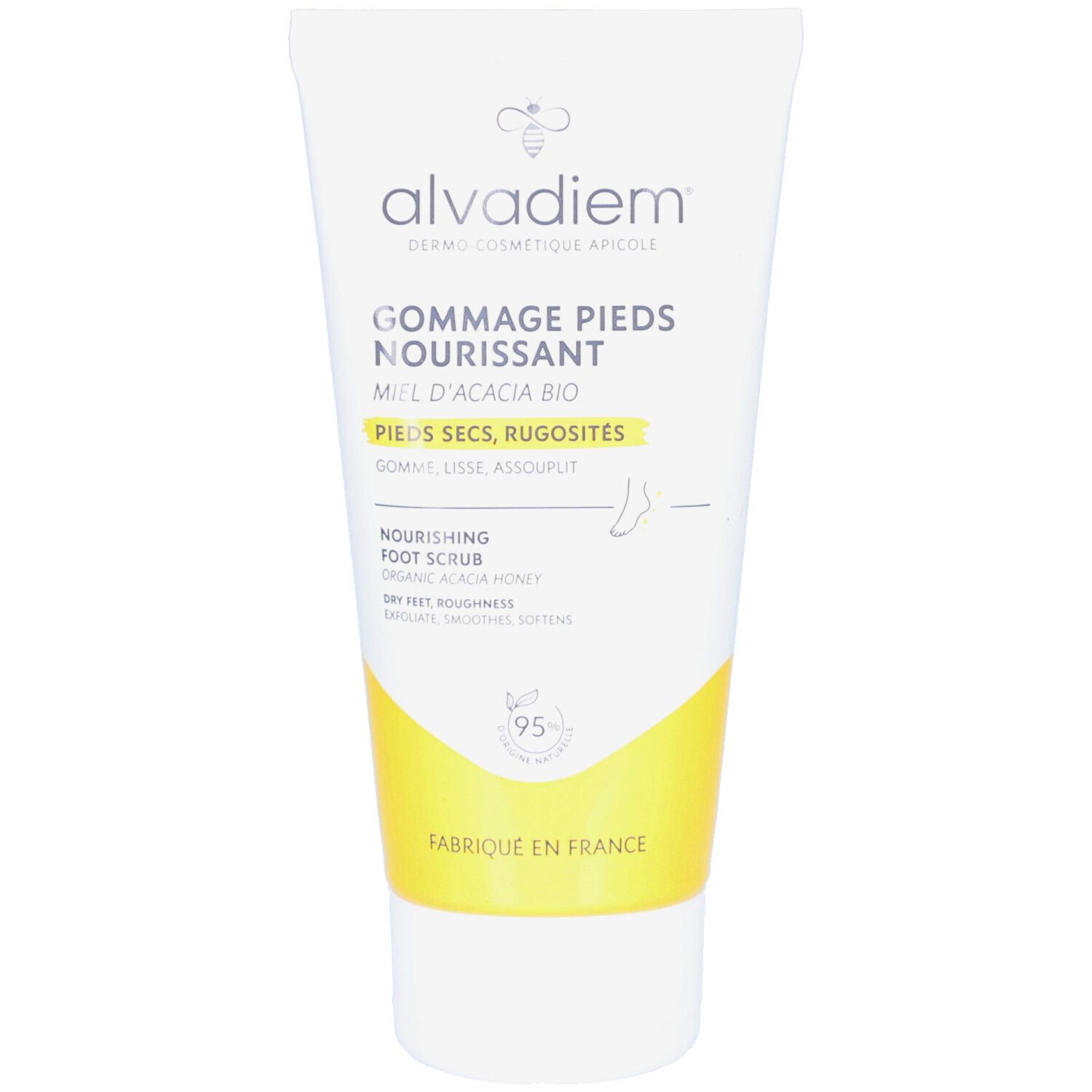 ALVADIEM Gommage Pieds Nourrissant Peeling 75 ml - Image 1