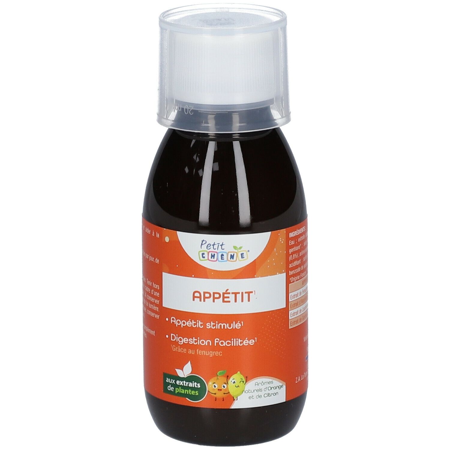 Petit Chêne APPÉTIT 125 ml Sirop