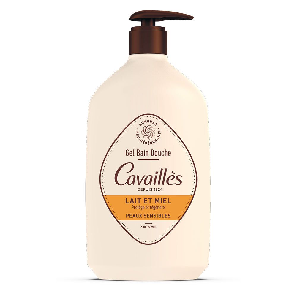 Rogé Cavaillès Gel Bain Douche Lait et Miel 1000 ml Gel Douche