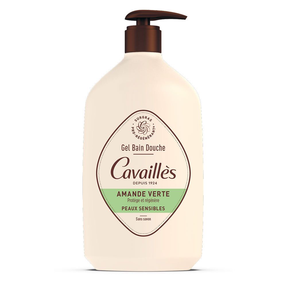 Rogé Cavaillès Gel Bain Douche Amande Verte 1000 ml Gel Douche