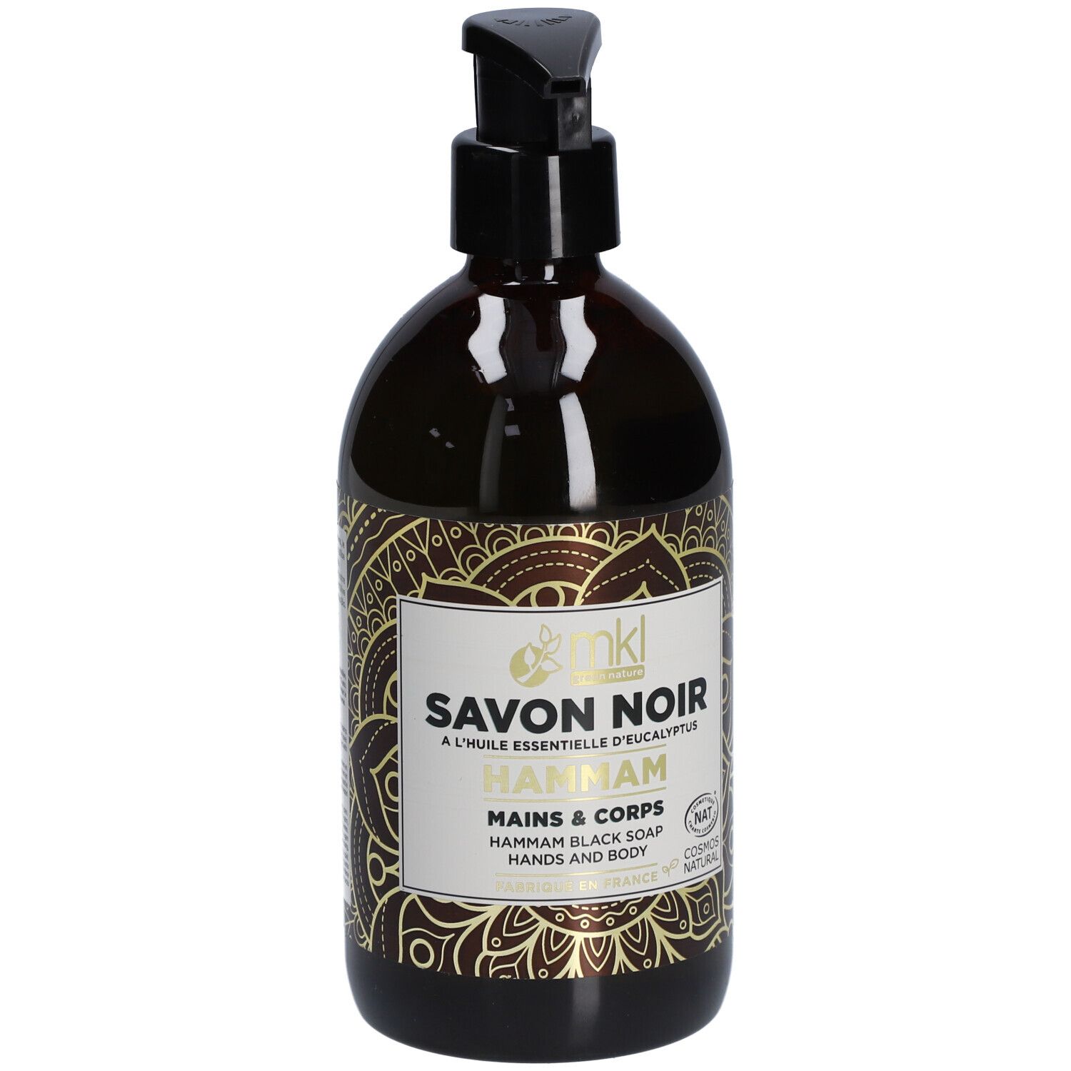 Mkl Savon Noir Hammam Liquide 500 Ml