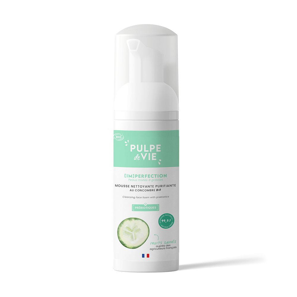 PULPE DE VIE Mousse nettoyante anti-imperfections 125 ml Mousse