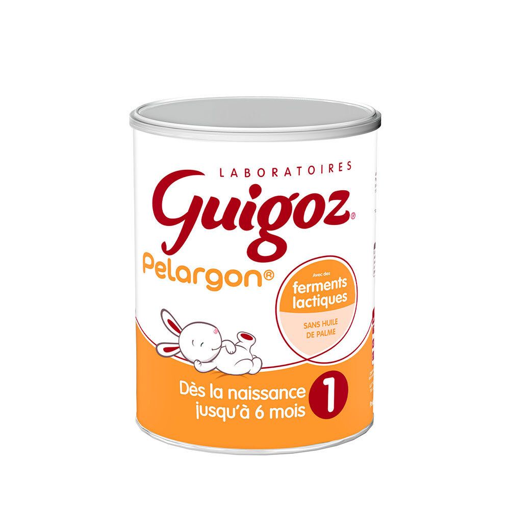 GUIGOZ Pelargon 1 Lait 1er âge 780 g Poudre