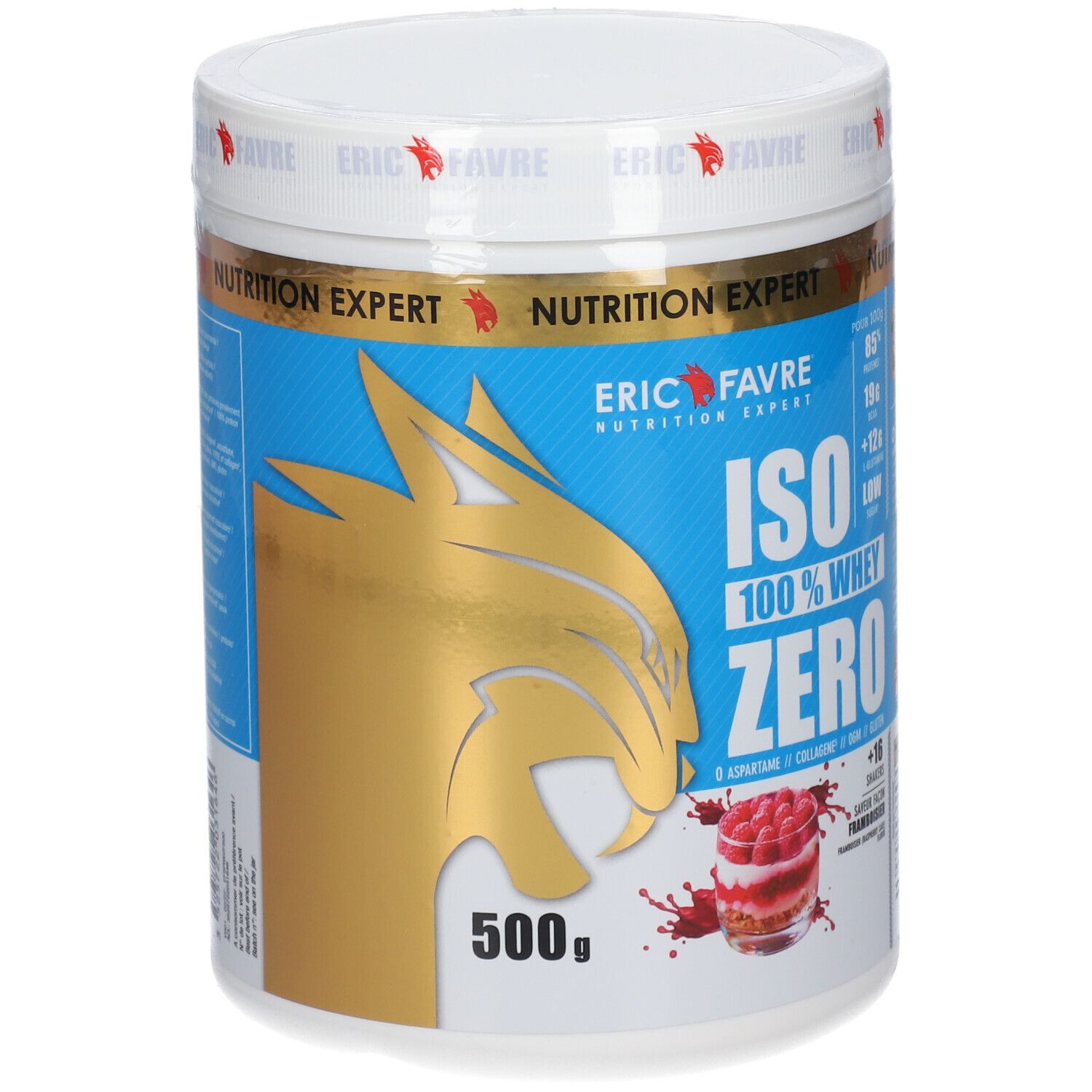 Eric Favre Eric Favre® Iso Zero 100% Whey Protéine Framboisier Poudre 500 G