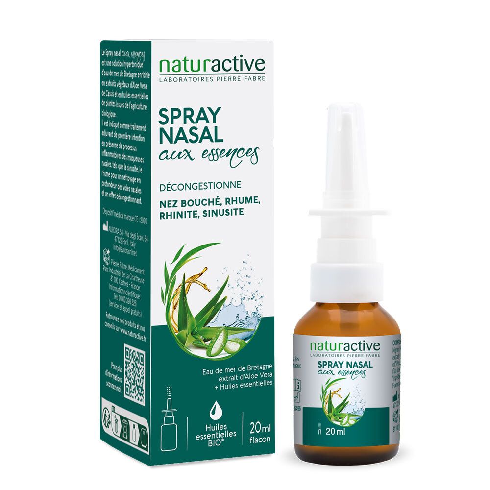 naturactive SPRAY NASAL aux essences 20 ml Spray