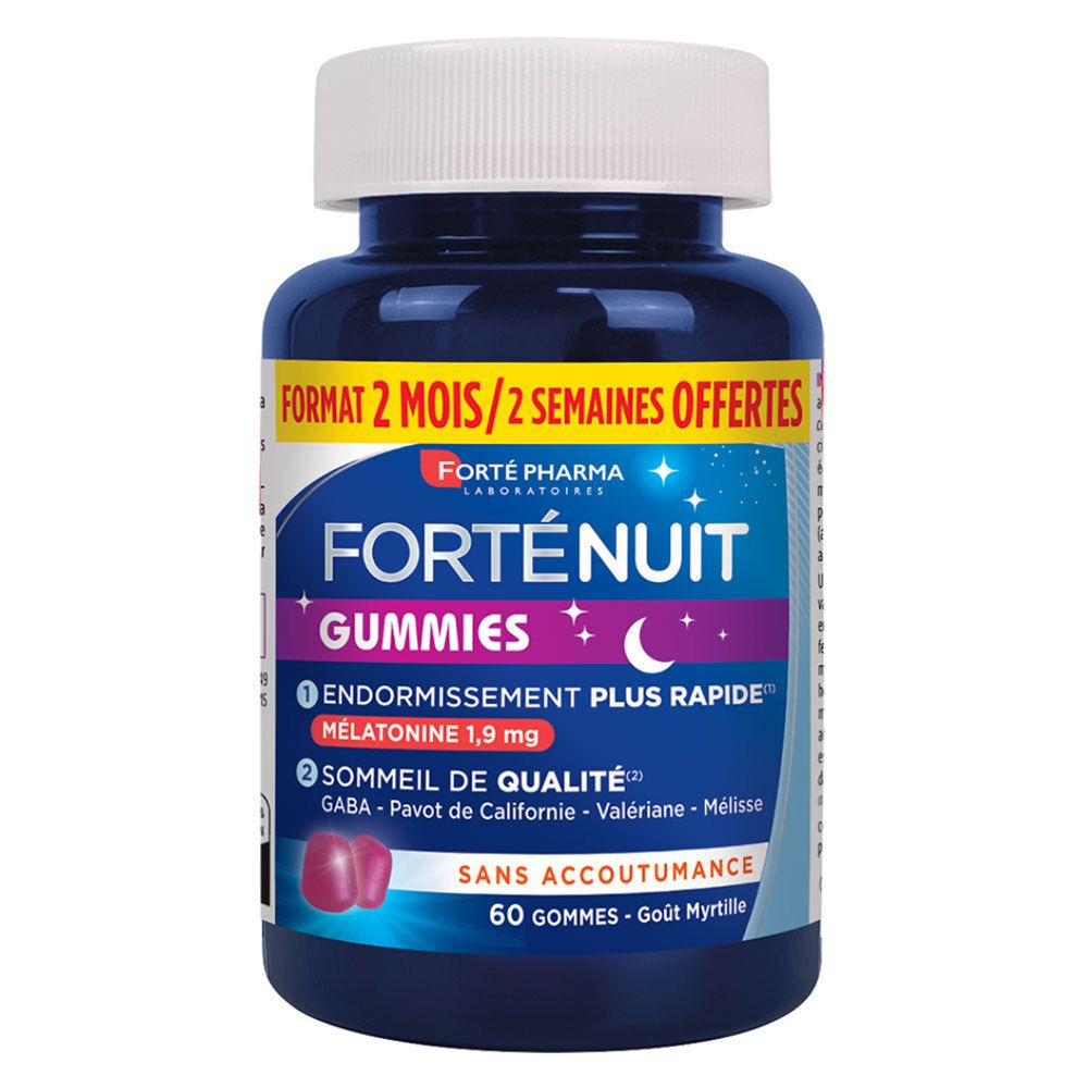 Forté Pharma Nuit Gummies 60 Pc(S) Enfants