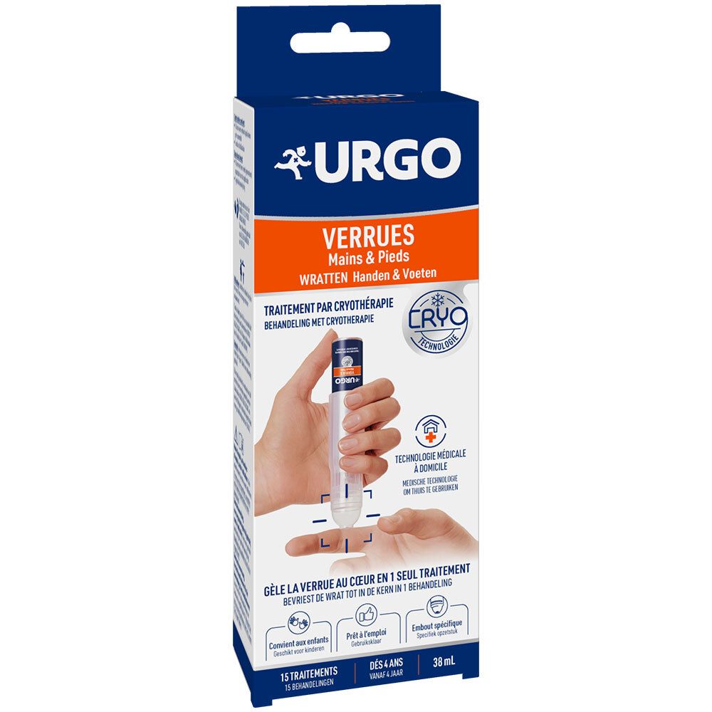 URGO Verrues Mains & Pieds 38 ml Solution(S)