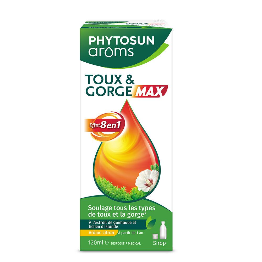 Phytosun Aroms Sirop Toux Et Gorge Effet 8 En 1 120Ml - Image 3