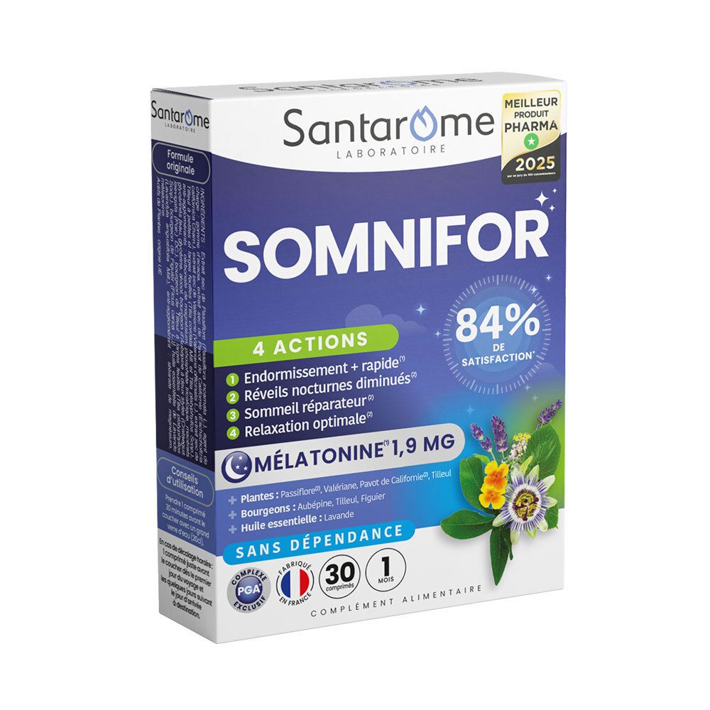 Santarome Bio Somnifor 4 Actions Comprimé(S) 30 Pc(S) Enfants