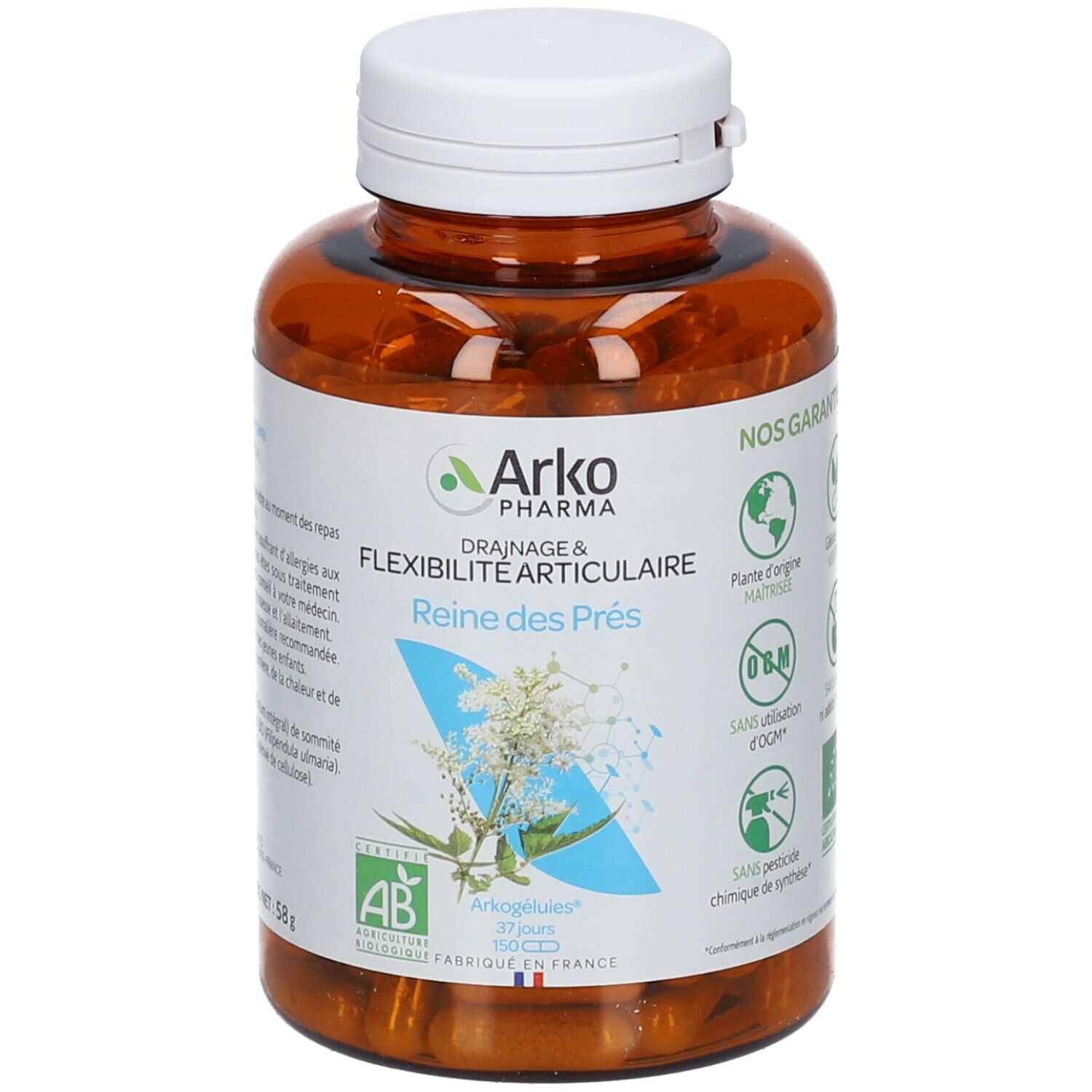 Arkopharma Reine des Pres Bio 150 Perlas - Image 3