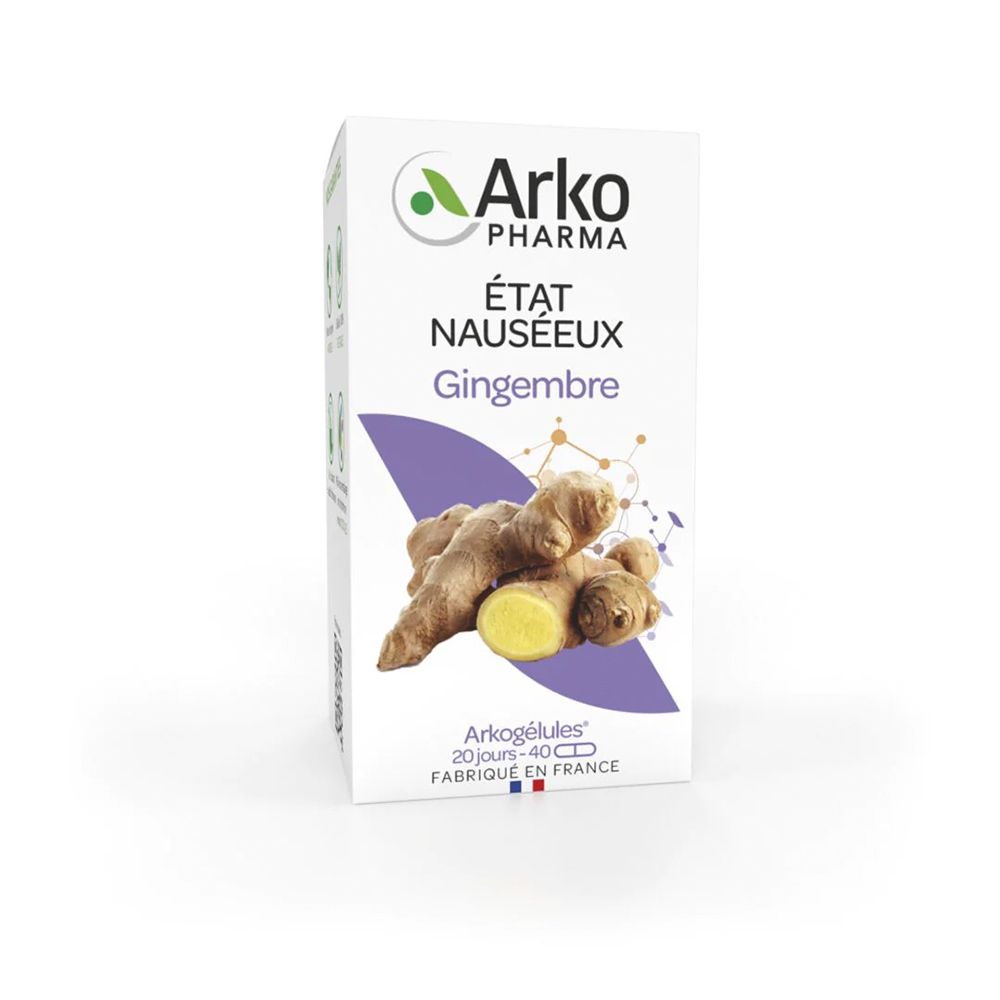 Arkogélules Arkopharma Arkogélules® Gingembre Capsule(S) 40 Pc(S)