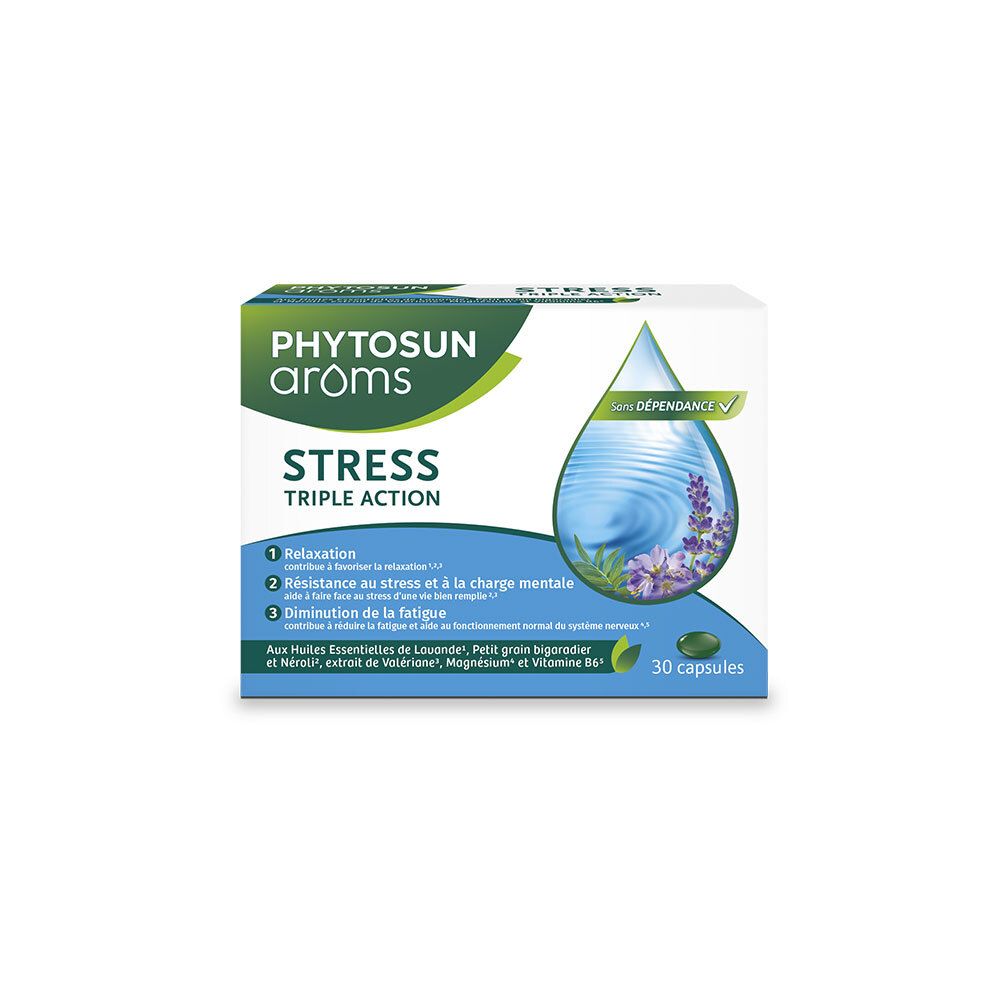 Phytosun Arôms Stress Triple Action 30 Capsules 30 pc(s) Capsule(S)