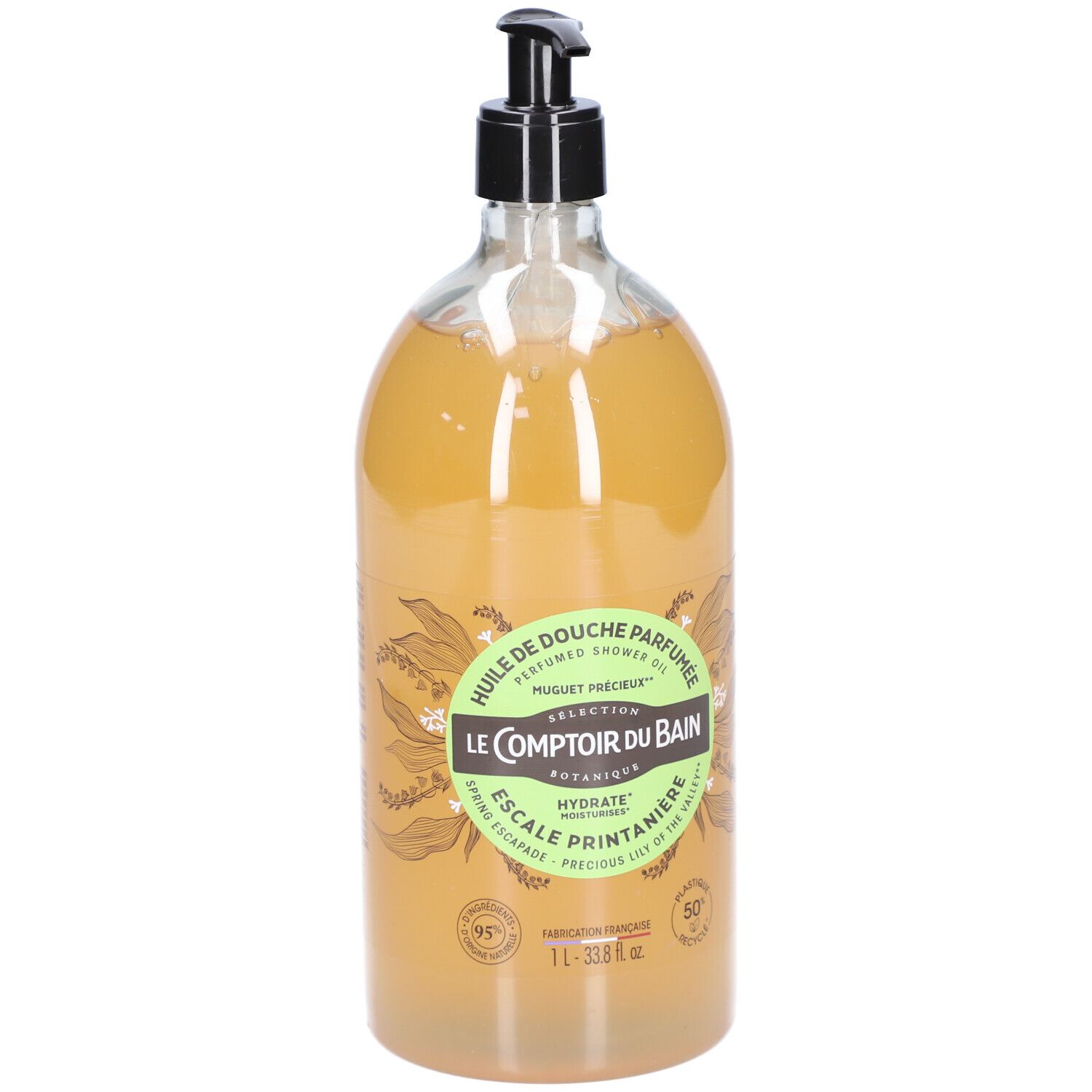 Le Comptoir Du Bain Huile De Douche Parfumée Escale Printanière De 1000 Ml