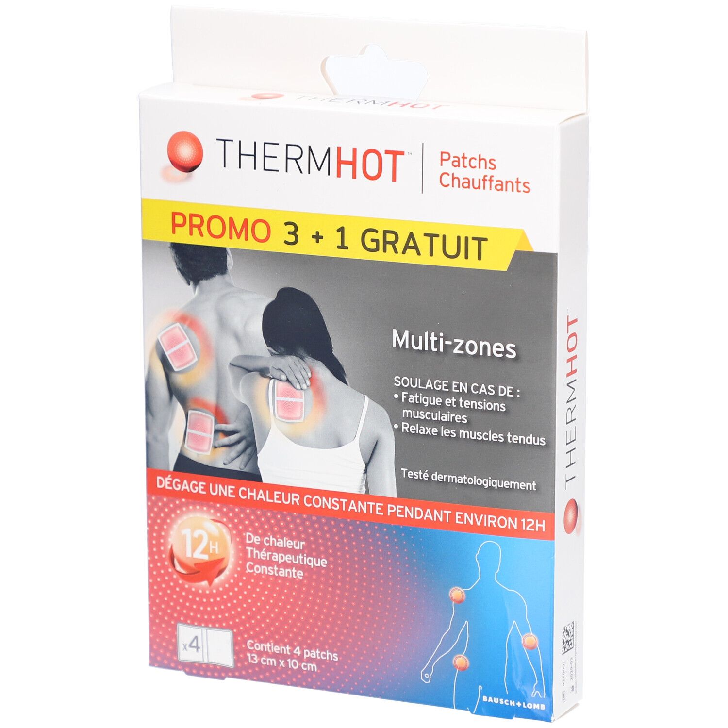 Therm°Hot™ Thermhot Patchs Chauffants 3 Multi-Zones Pansement(S) 1 Pc(S) - Image 1