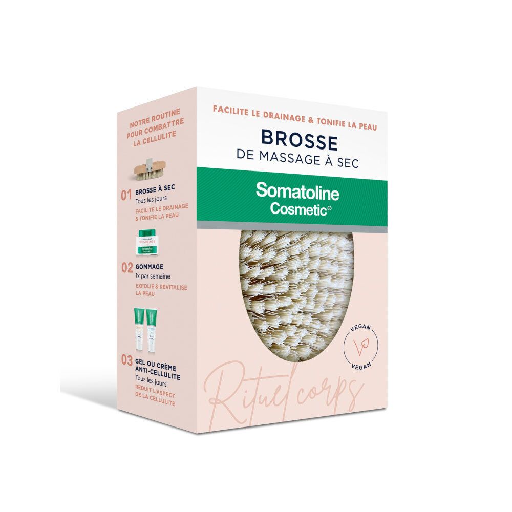 Somatoline Cosmetic Brosse de Massage à Sec 1 pc(s) Brosse