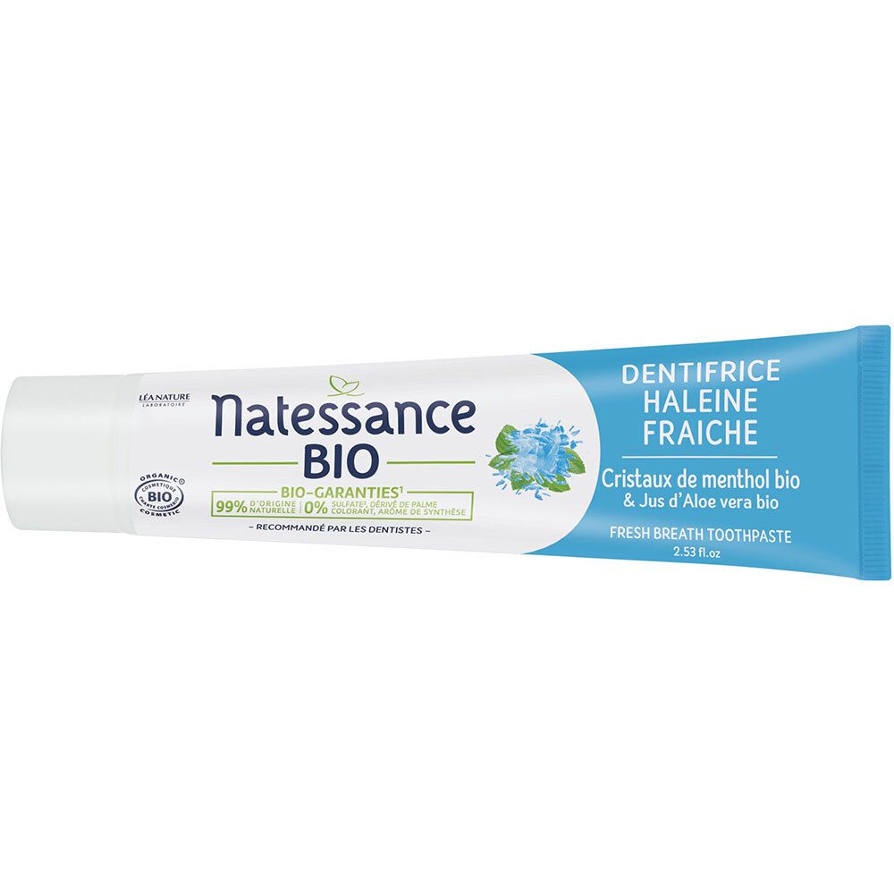 Natessance Dentifrice Haleine Fraîche Bio 75 ml - Image 3