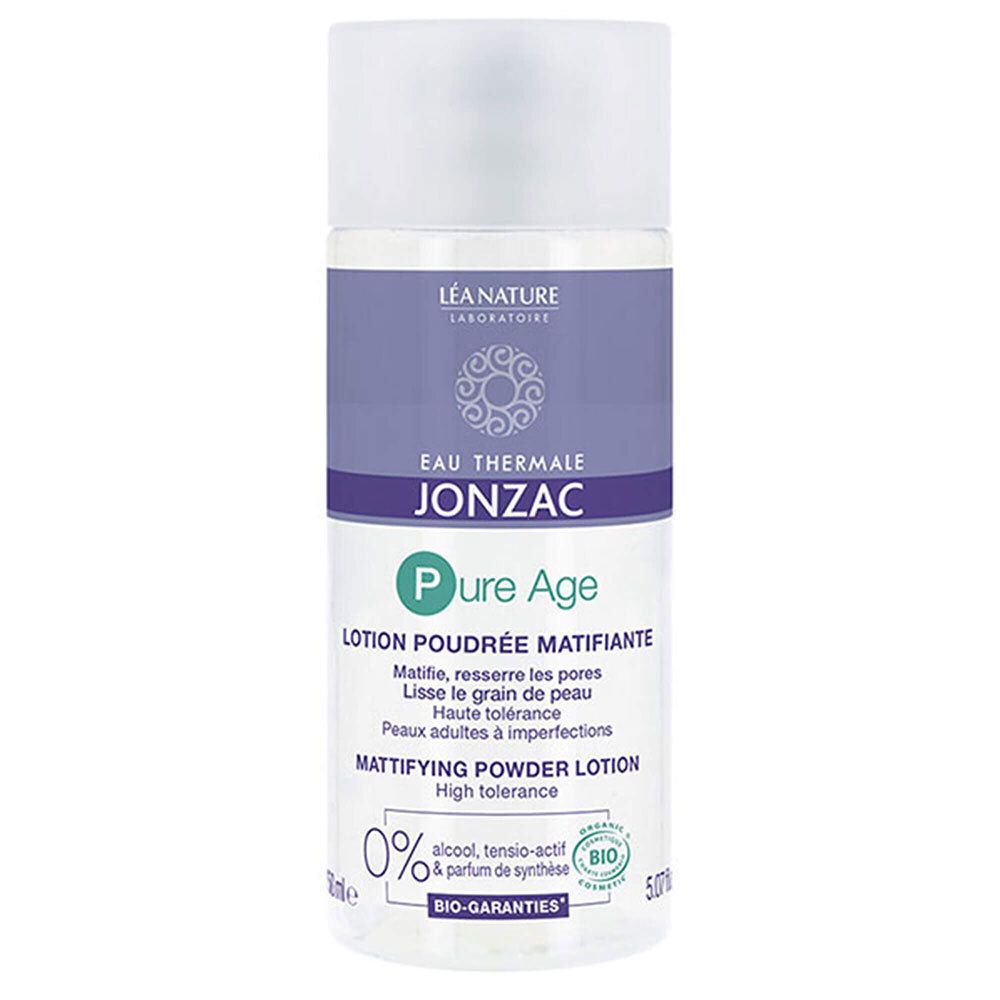 Eau Thermale Jonzac® Jonzac Pure Age Lotion Poudrée Matifiante Bio Lotion(S) 150 Ml