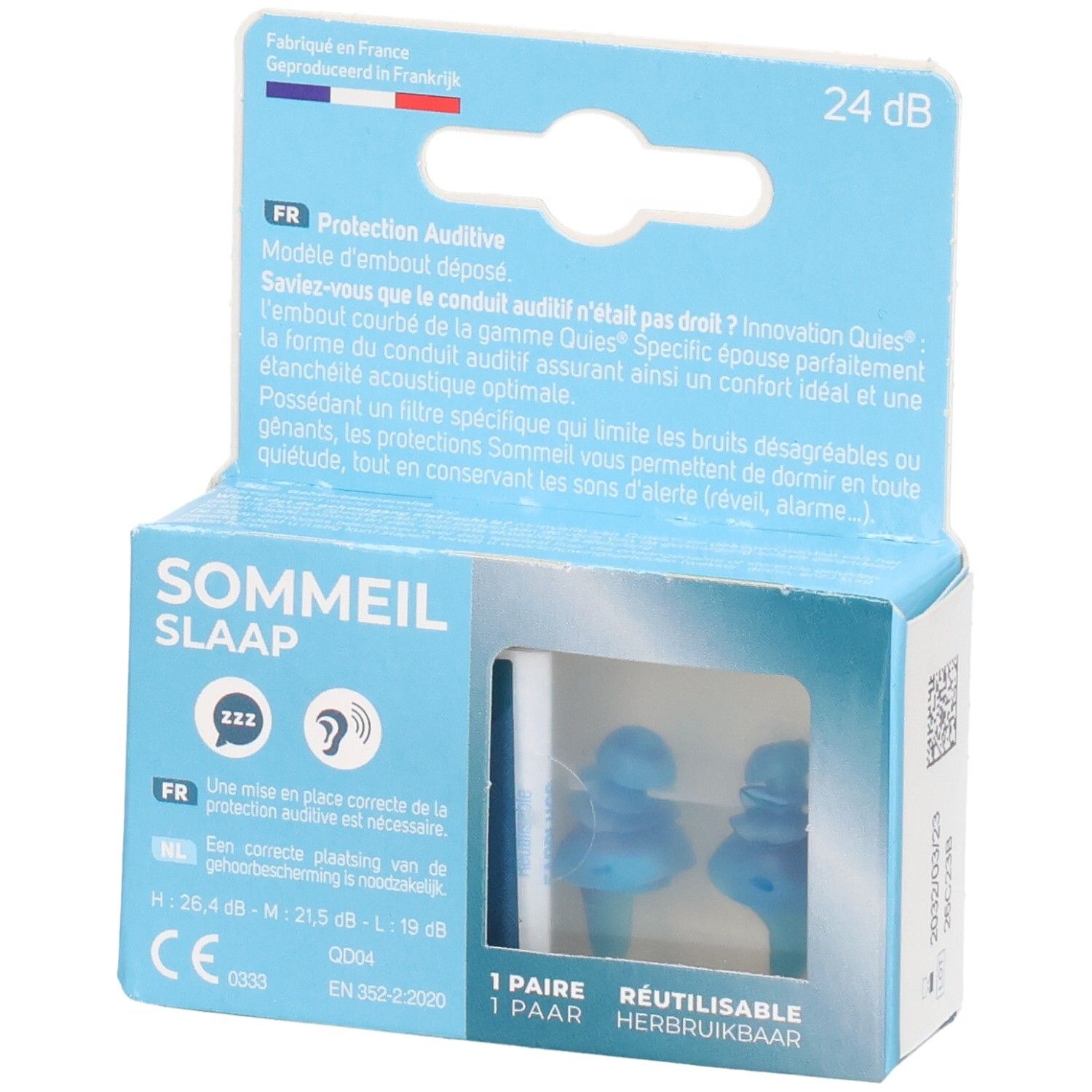 Quies Specific Sommeil Bouchons D'oreille 1 Pc(S) Nourrisson