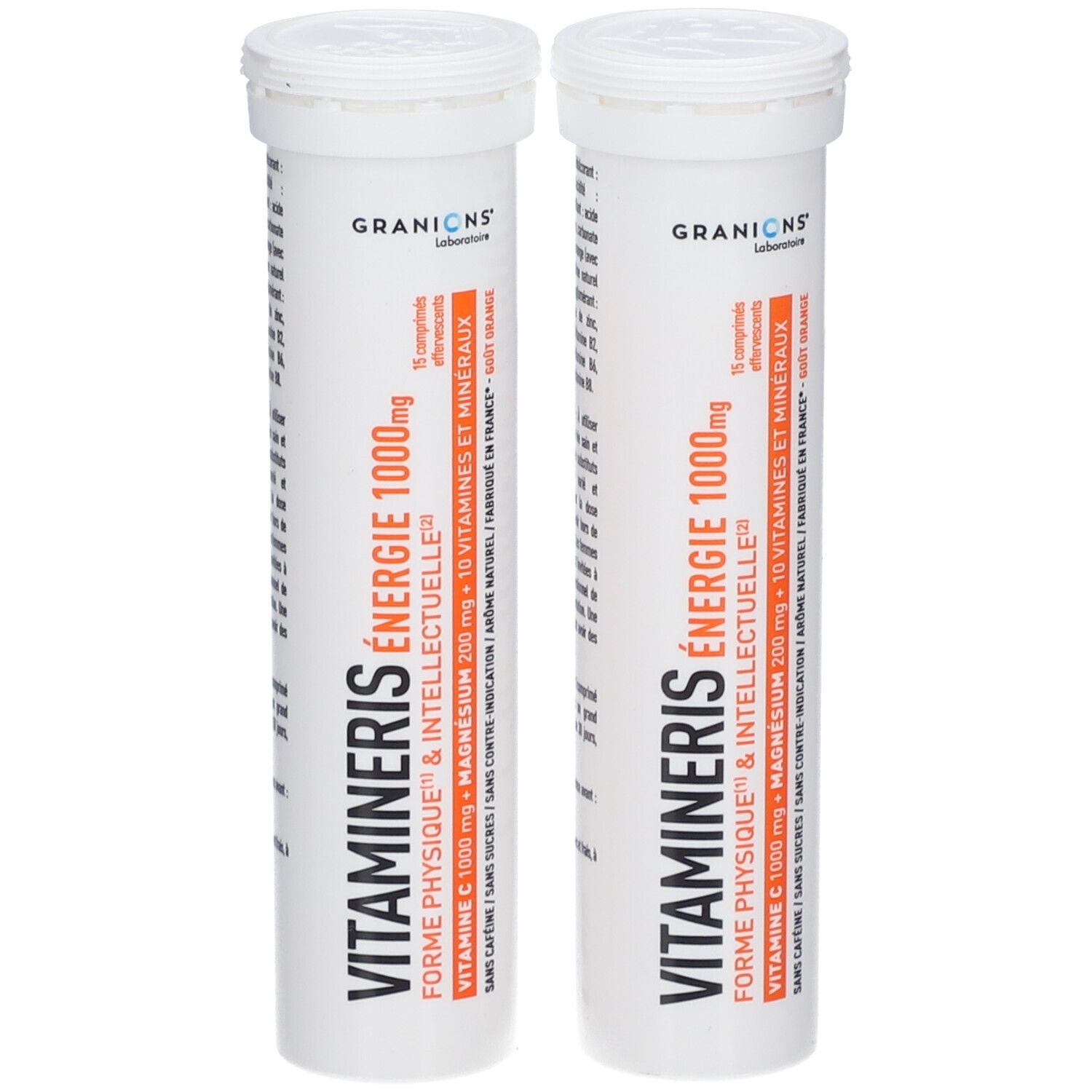 Laboratoire Des Granions Laboratoire Des Granions® Vitamineris Énergie 1000 Mg Comprimés Effervescents 30 Pc(S) Enfants
