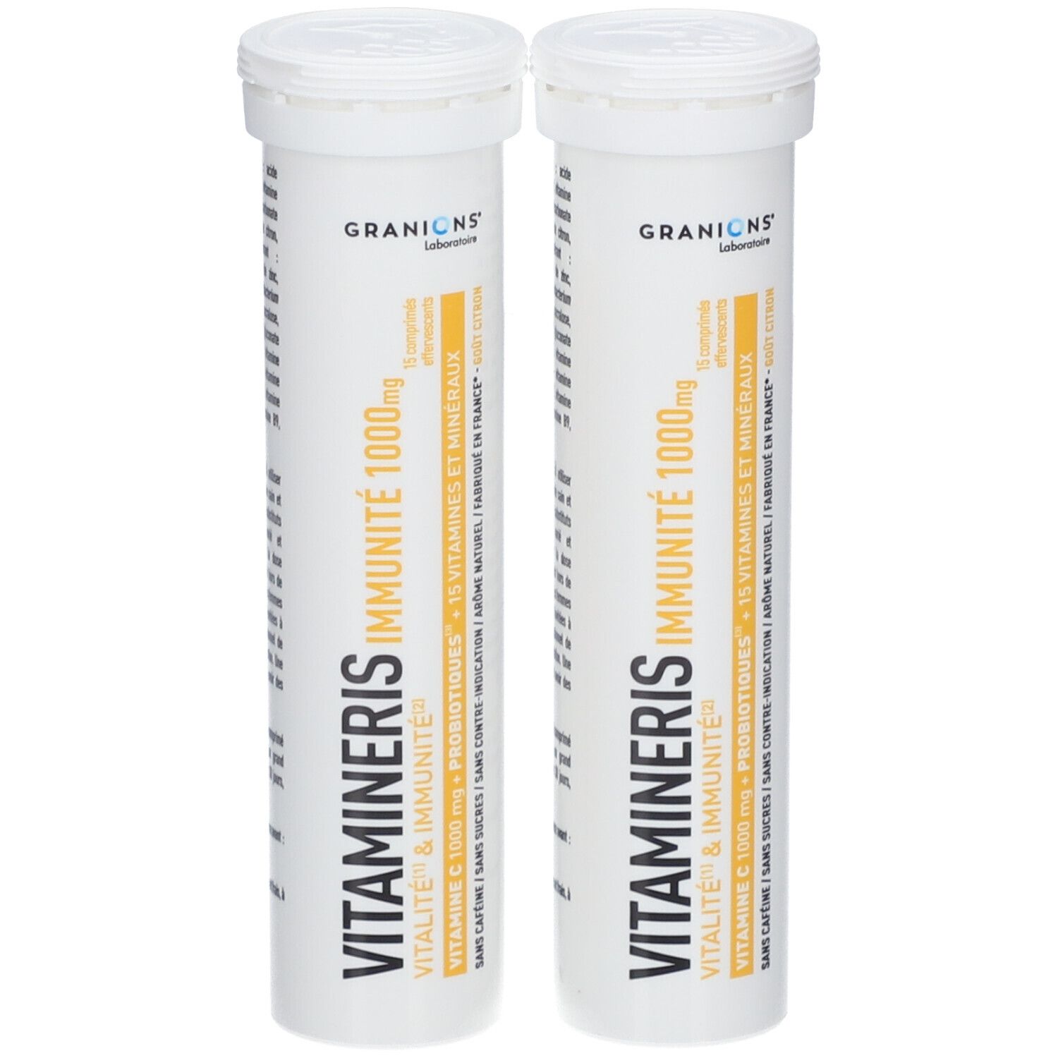 Laboratoire Des Granions Laboratoire Des Granions® Vitamineris Immunité 1000 Mg Comprimés Effervescents 30 Pc(S) Enfants