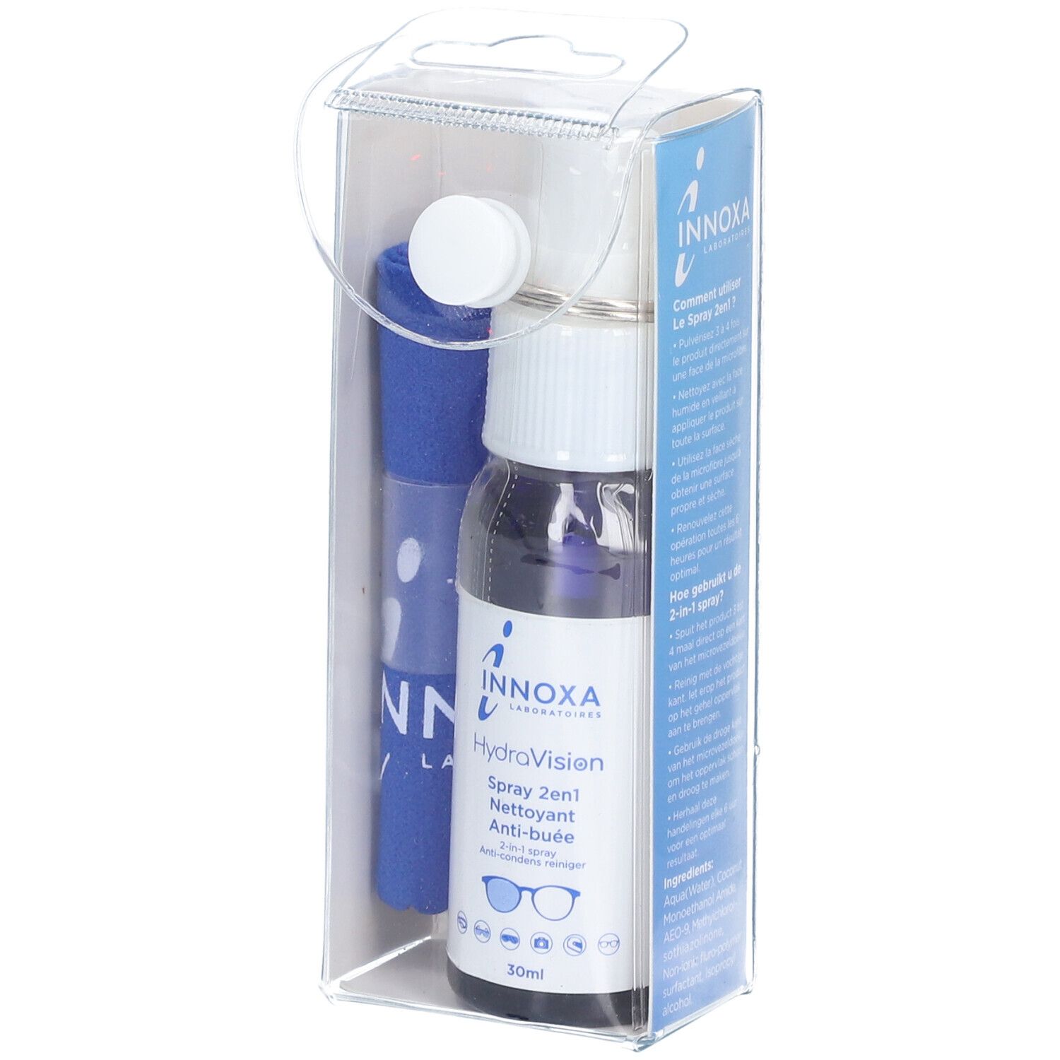 INNOXA HydraVision Spray 2 en 1 Nettoyant Anti-buée Produit(S) Nettoyant(S) 30 ml