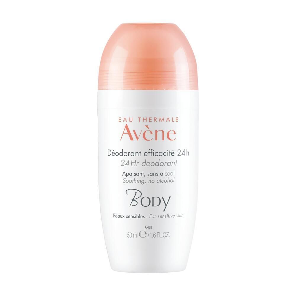 Avène BODY Déodorant efficacité 24h Sans alcool Rouleau 50 ml