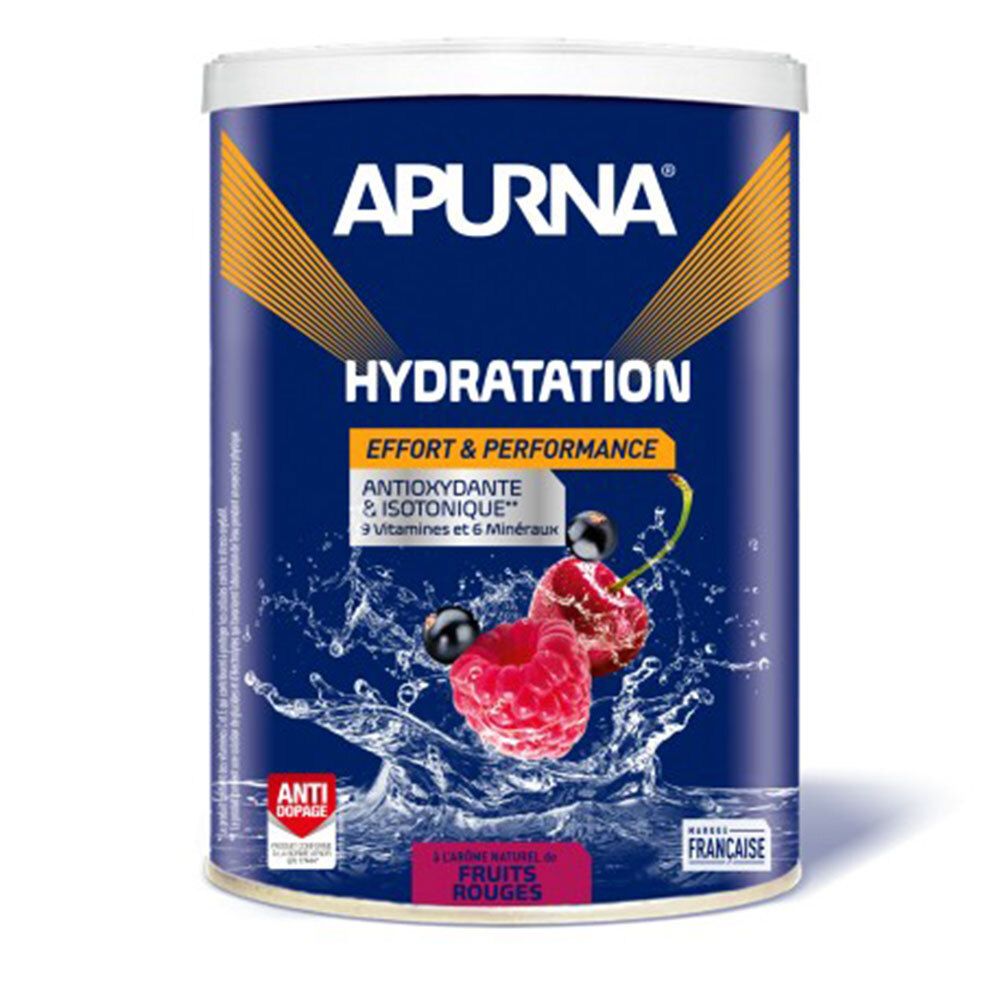 Lactalis Nutrition Diet Apurna Boisson Hydratation Fruits Rouges Poudre Pour La Préparation D'une Solution 500 G Enfants