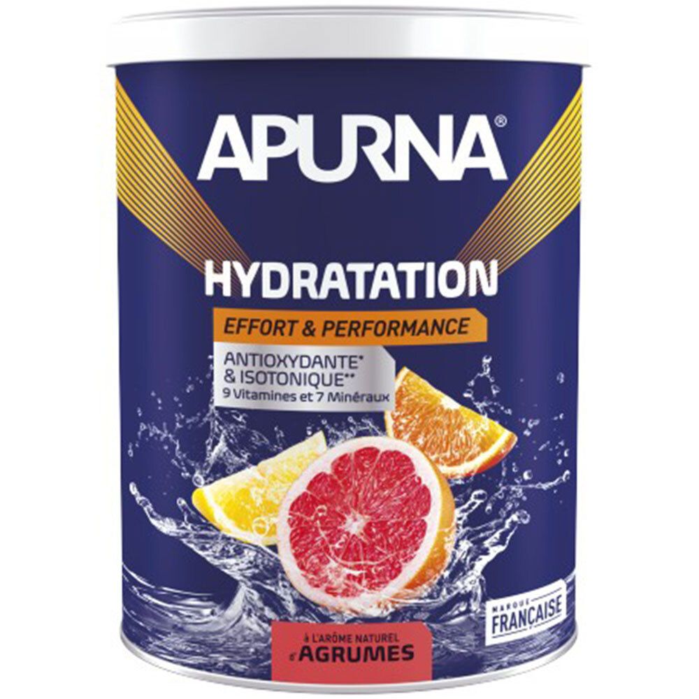 Lactalis Nutrition Diet Apurna Boisson Hydratation Agrumes Poudre Pour La Préparation D'une Solution 500 G