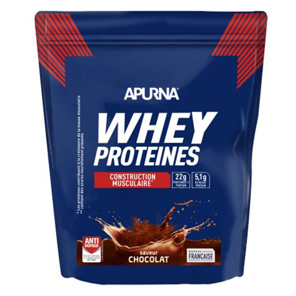 Apurna Whey Protéines Chocolat Poudre Pour La Préparation D'une Solution 720 G Enfants - Image 1