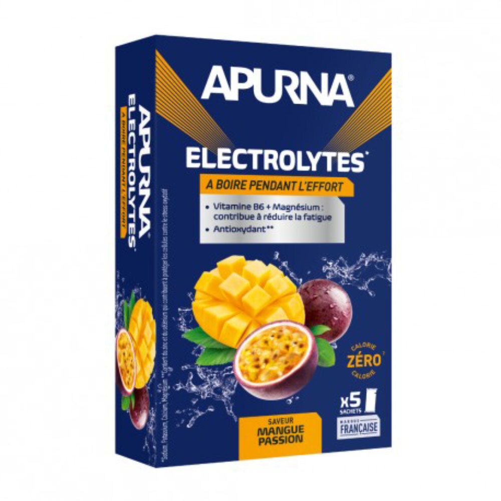 Apurna Électrolytes Mangue-Passion Poudre Pour La Préparation D'une Solution 40 G Enfants